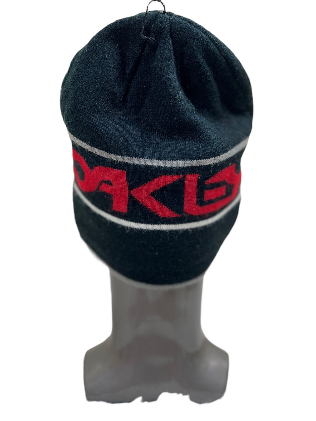 Oakley Vintage Oakley Spell Out Beanie Hat Size ONE SIZE - 4 Thumbnail