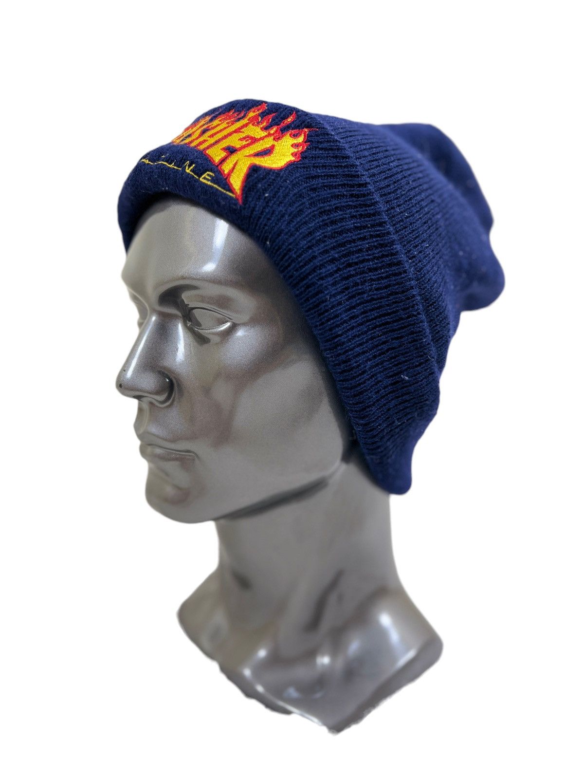 Thrasher Vintage Trasher Flame Beanie Hat Skateboarding Skater Size ONE SIZE - 2 Thumbnail