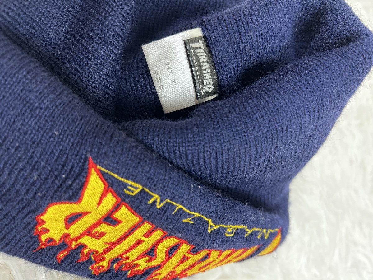 Thrasher Vintage Trasher Flame Beanie Hat Skateboarding Skater Size ONE SIZE - 4 Thumbnail