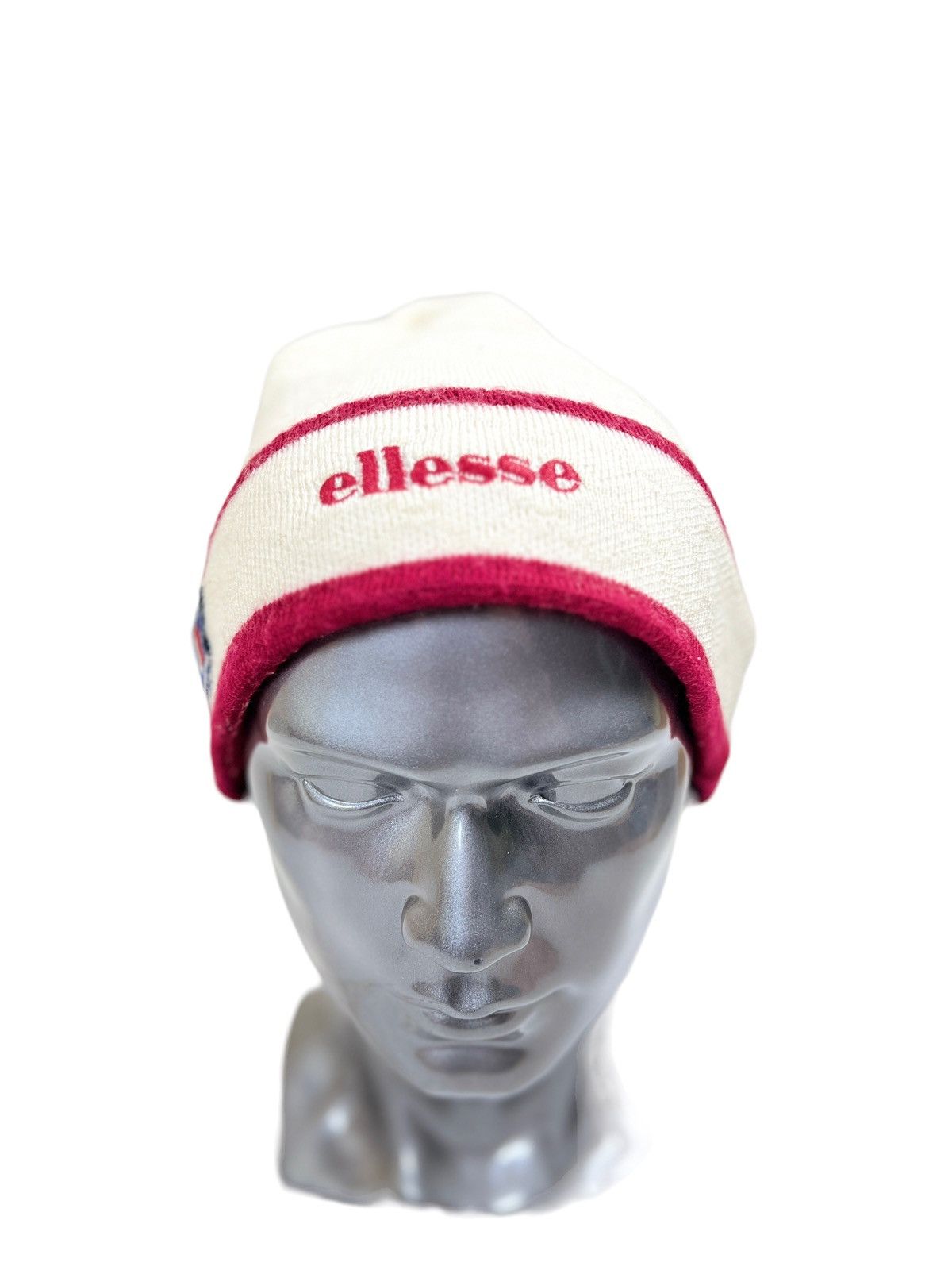 Ellesse Vintage Ellesse France Equipe De Ski Winter Beanie Hat Size ONE SIZE - 2 Thumbnail