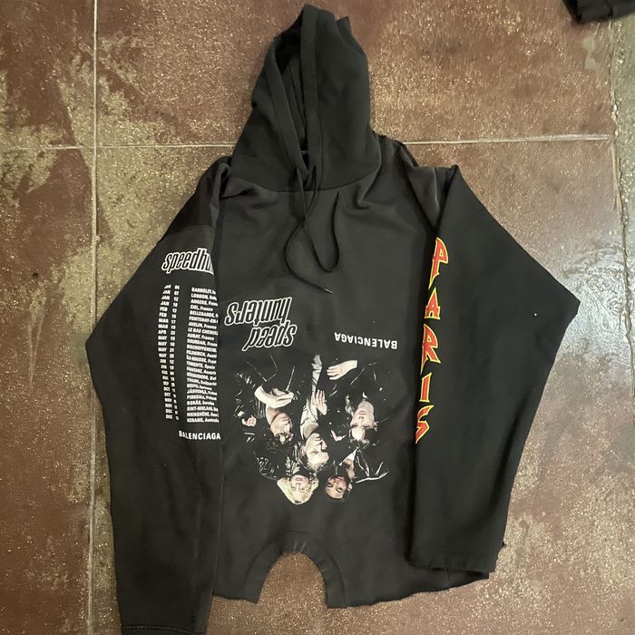 Balenciaga Balenciaga speed hunters upside down hoodie | Grailed