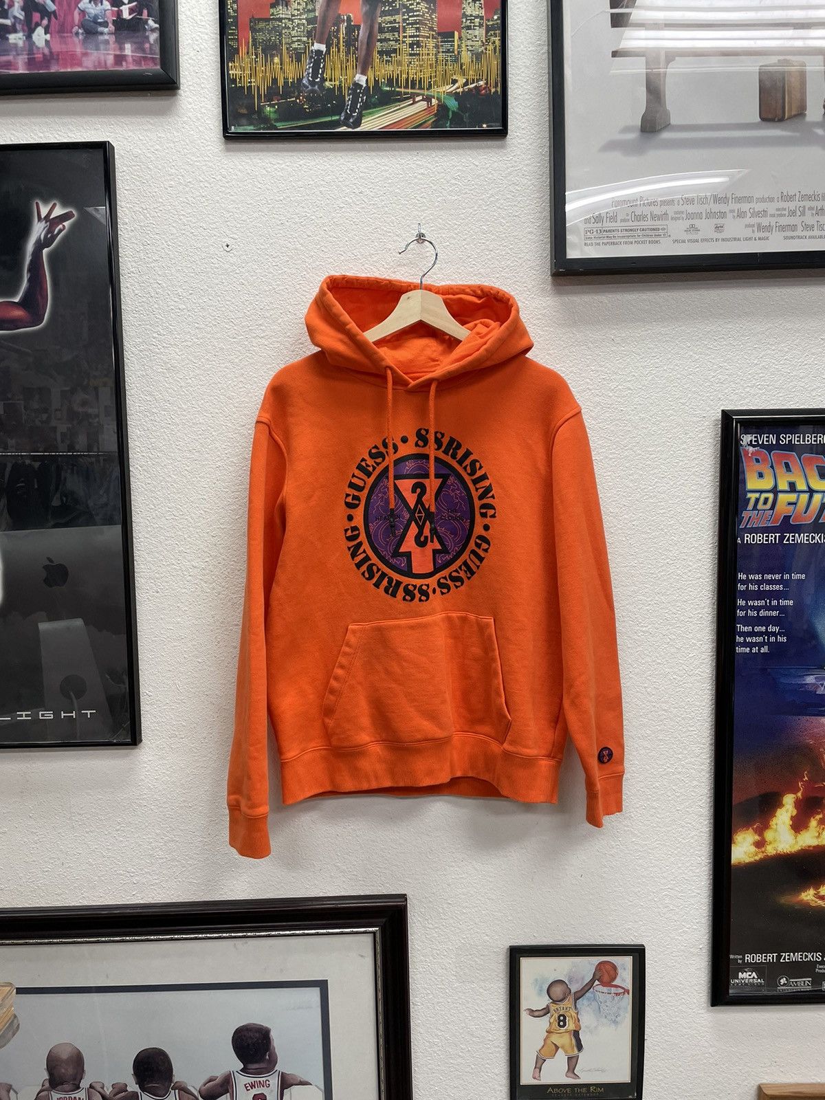 Guess Guess X 88Rising Orange Hoodie Grailed