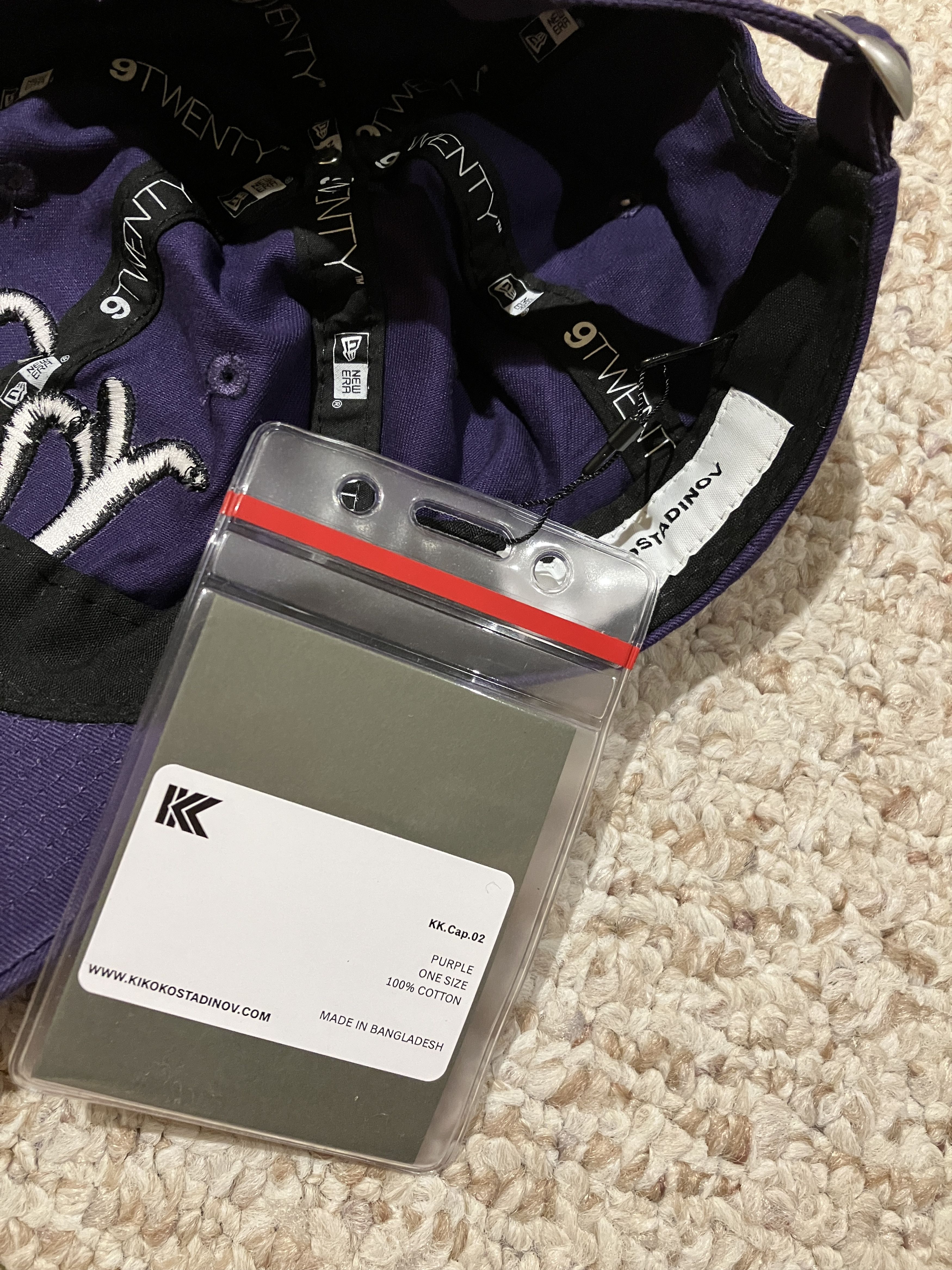 Kiko Kostadinov KK. CAP. 02 PURPLE | Grailed