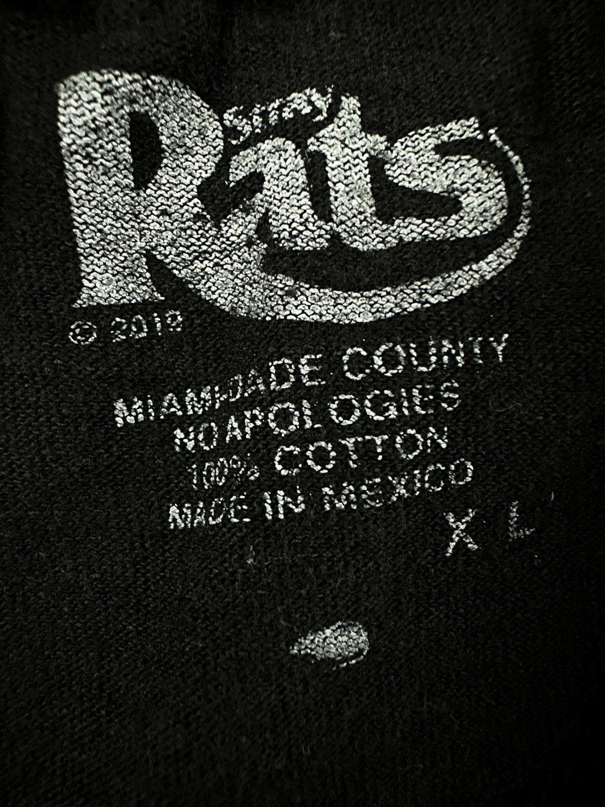 Stray Rats Stray Rats Bahamas Cartoon Tee Black Sz. XL SR Miami Size US XL / EU 56 / 4 - 4 Thumbnail
