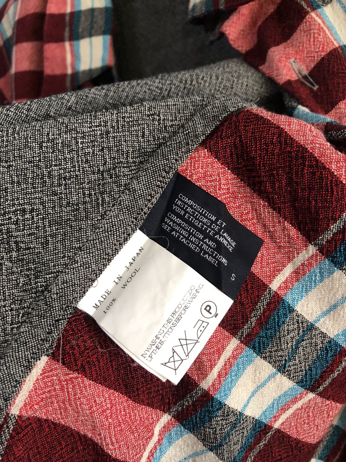 Limi Feu FW19 tartan artistic wool punk look #A6 Size US S / EU 44-46 / 1 - 5 Thumbnail