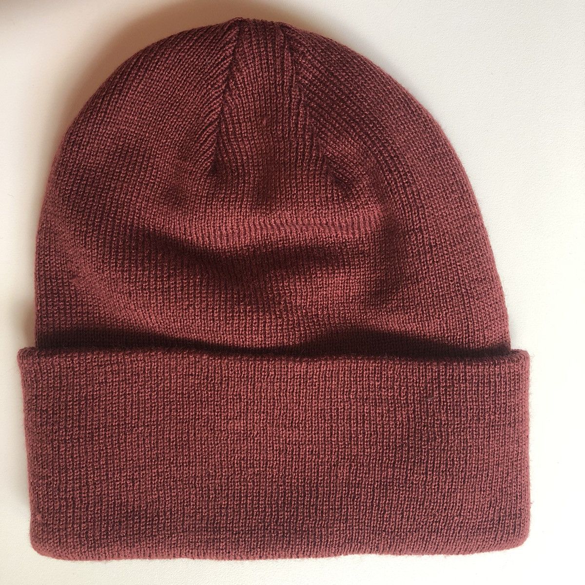 Santa Cruz Skateboards New Santa Cruz Dot Beanie BURGUNDY Size ONE SIZE - 2 Thumbnail