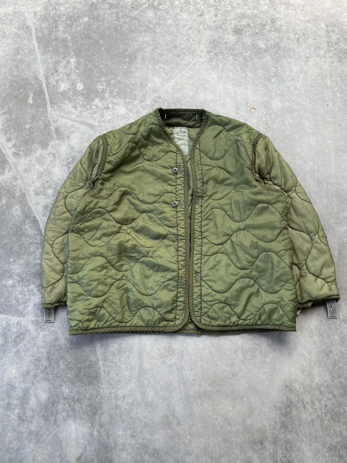 Vintage Vintage Military Quilted Jacket Liner Size US L / EU 52-54 / 3 - 1 Thumbnail