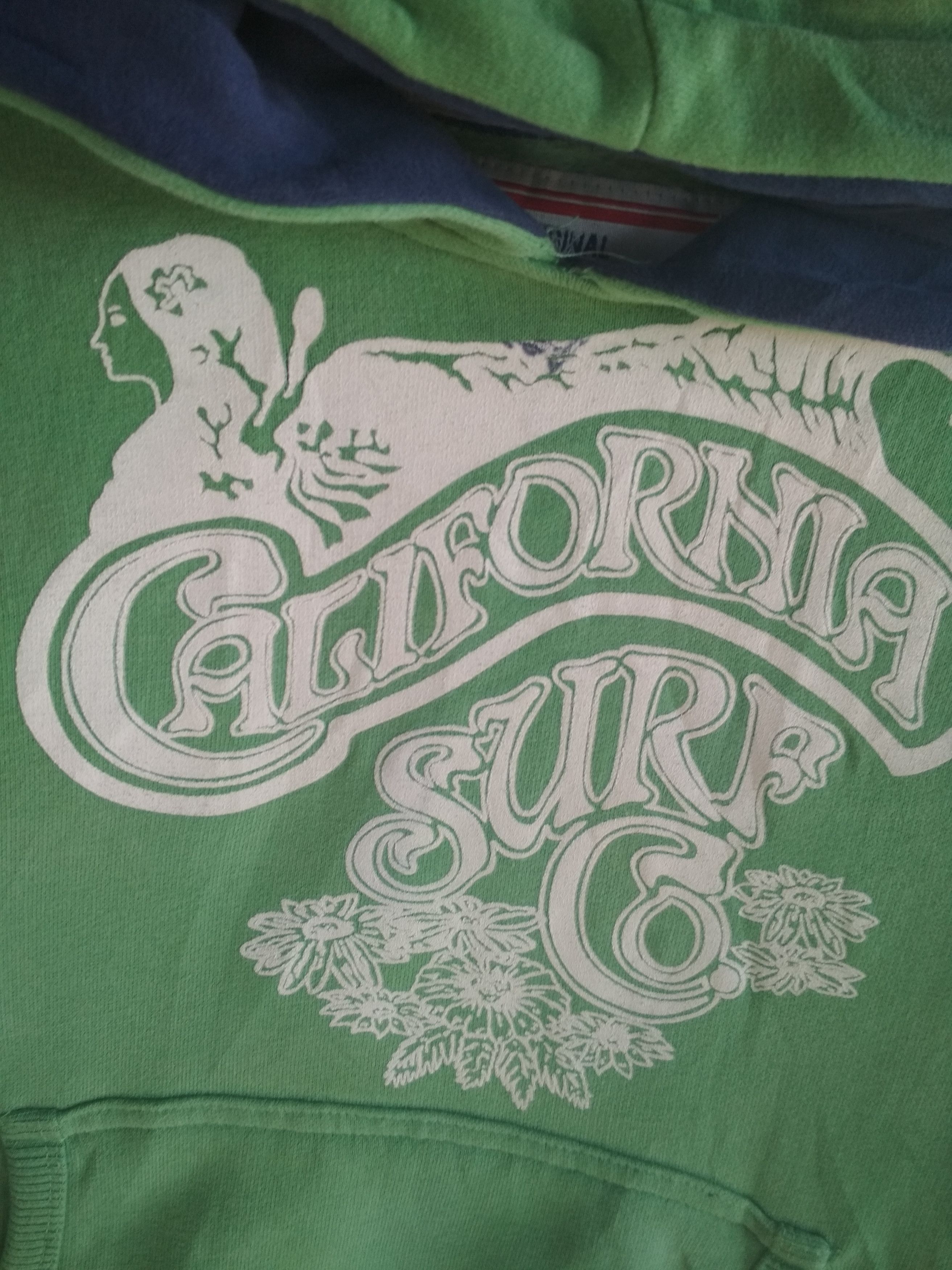 Other CALIFORNIA SURF BIG LOGO SURFING SPORT HOODIE SWEATSHIRT Size US XS / EU 42 / 0 - 2 Thumbnail