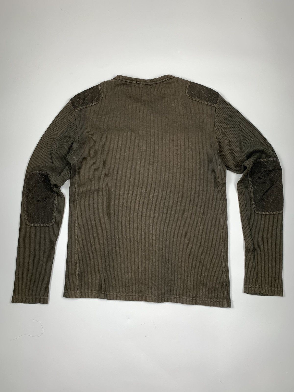 Burberry × Designer Burberry Double Pad Army Long Sleeve Tee Size US M / EU 48-50 / 2 - 6 Thumbnail