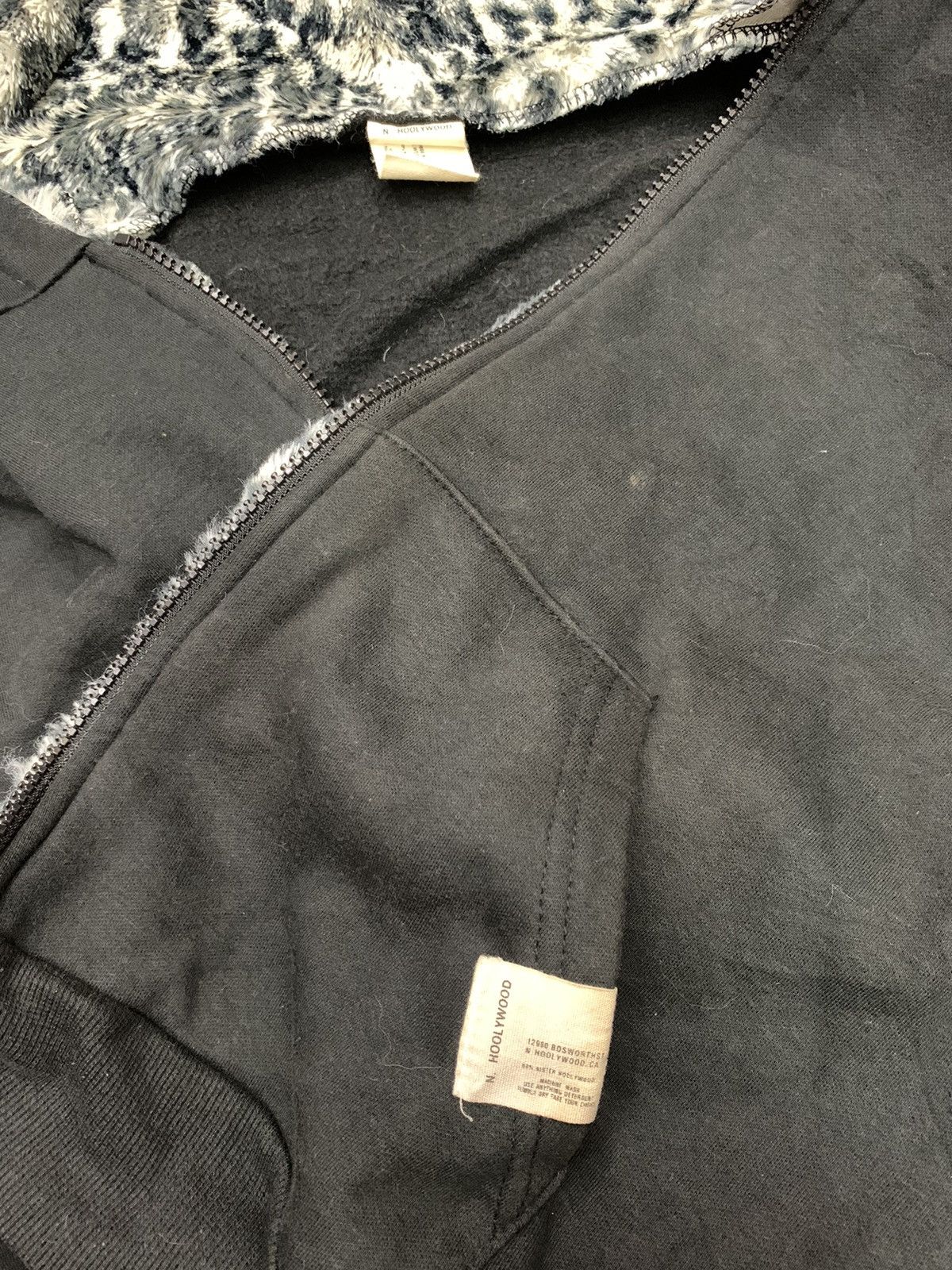 Designer × N.Hoolywood N.Hoolywood Black Under Summit Wear Zip Up Hoodie Size US M / EU 48-50 / 2 - 12 Thumbnail