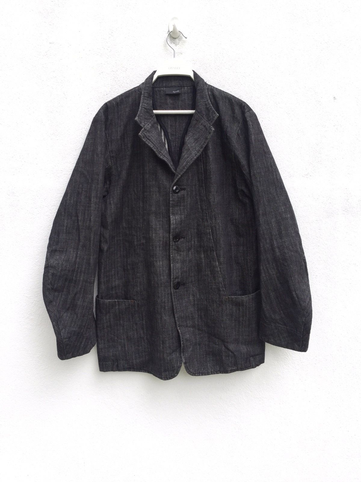 Japanese Brand Japanes Brand Big Smith Denim Jacket Button Black 19 ...