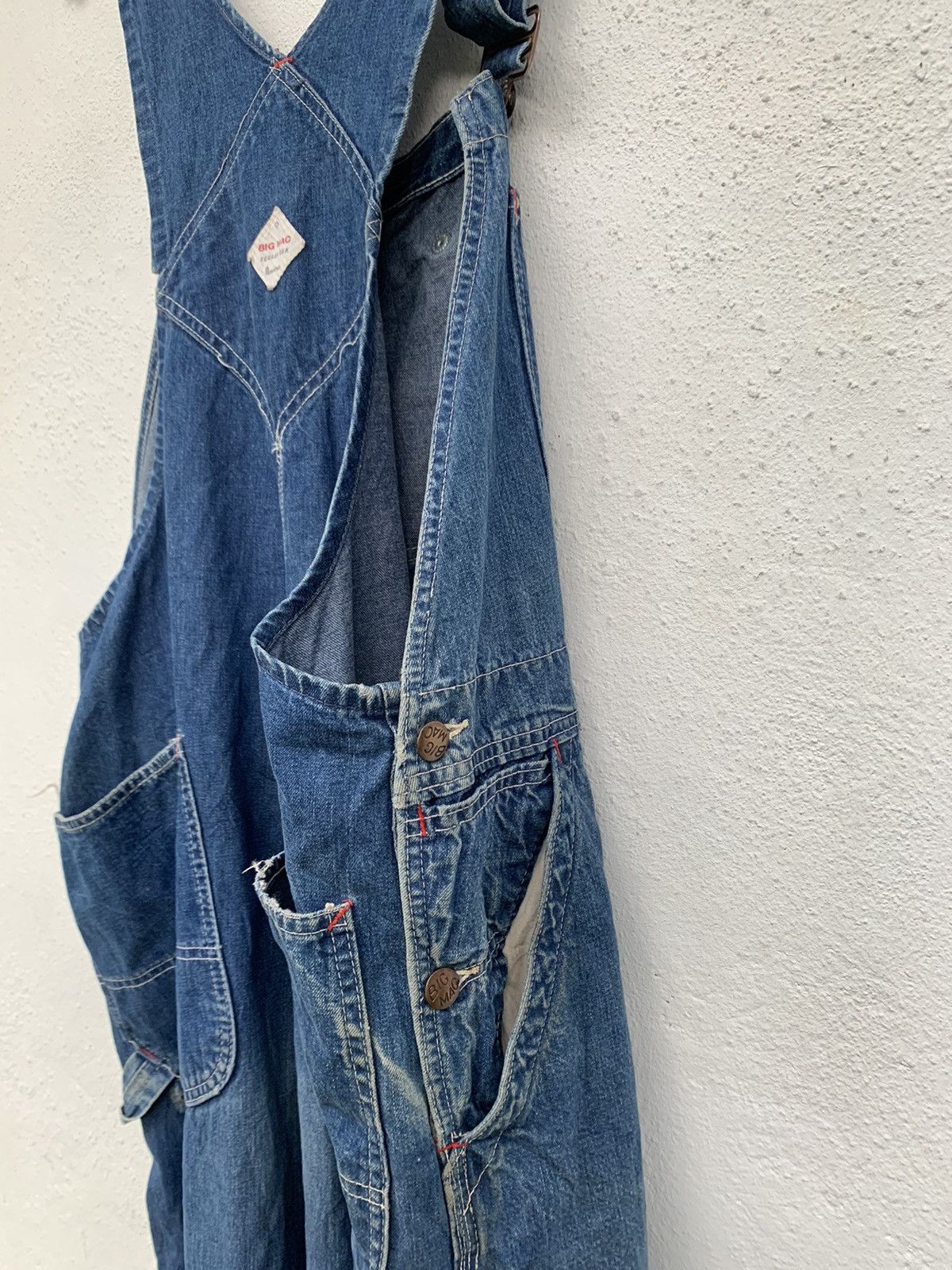 Big Mac BIG MAC UNION MADE SANFORIZED DENIM OVERALLS Size US 40 / EU 56 - 16 Thumbnail