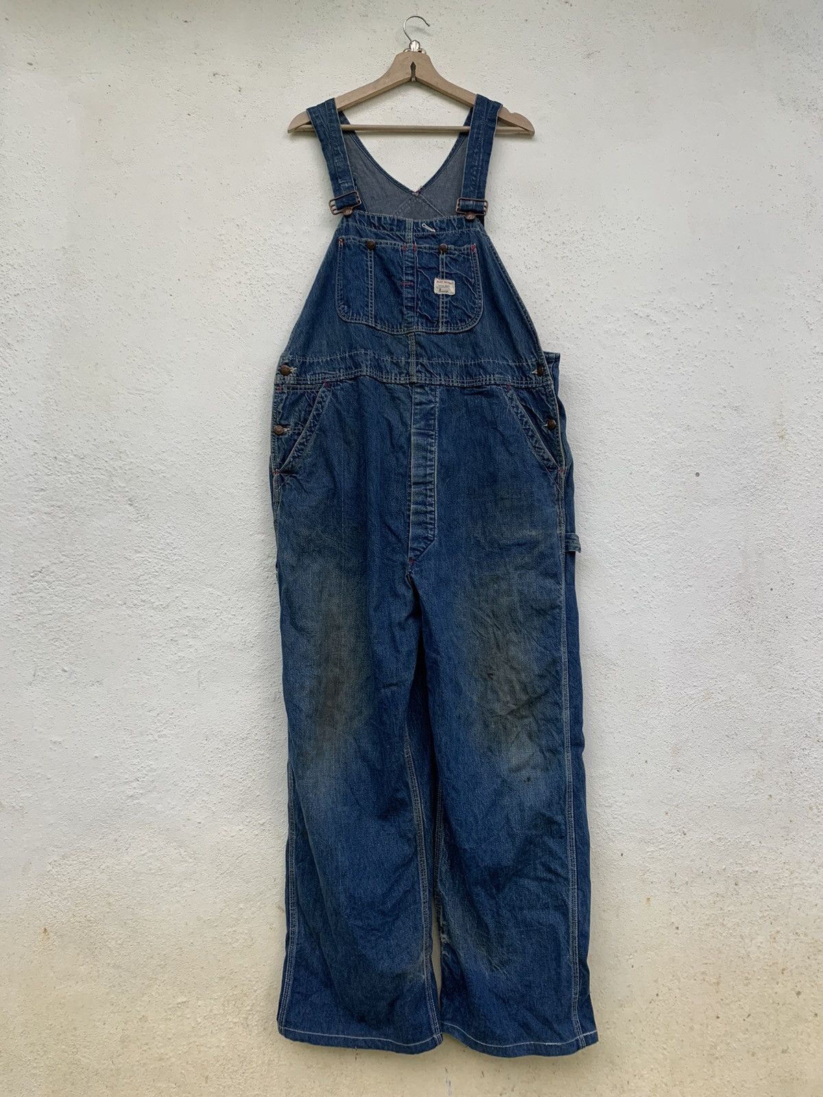 Big Mac BIG MAC UNION MADE SANFORIZED DENIM OVERALLS Size US 40 / EU 56 - 3 Thumbnail