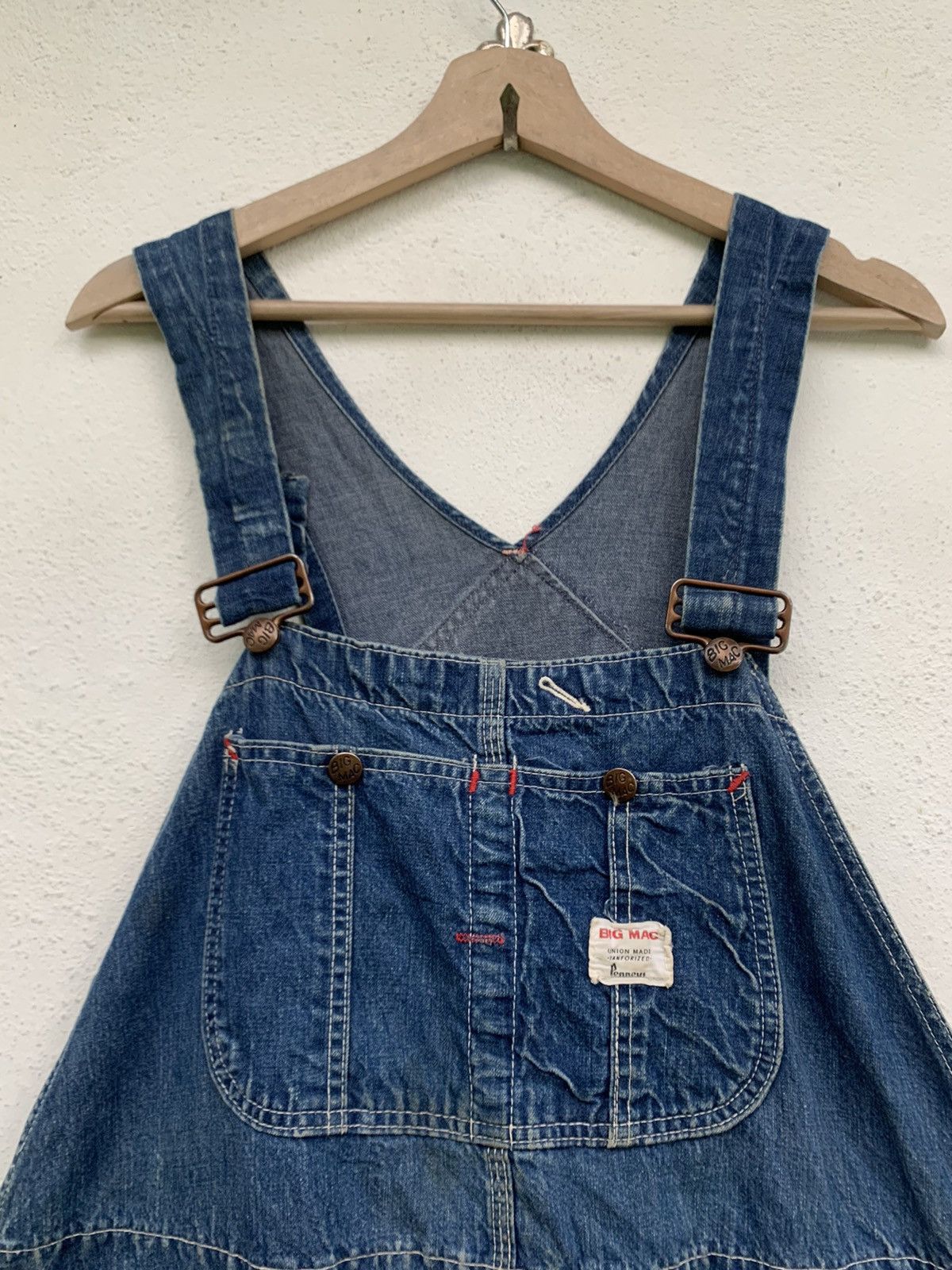Big Mac BIG MAC UNION MADE SANFORIZED DENIM OVERALLS Size US 40 / EU 56 - 6 Thumbnail
