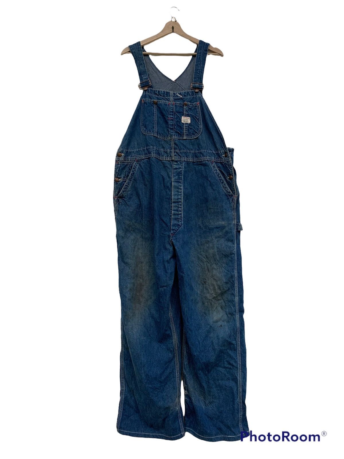 BIG MAC UNION MADE SANFORIZED DENIM OVERALLS