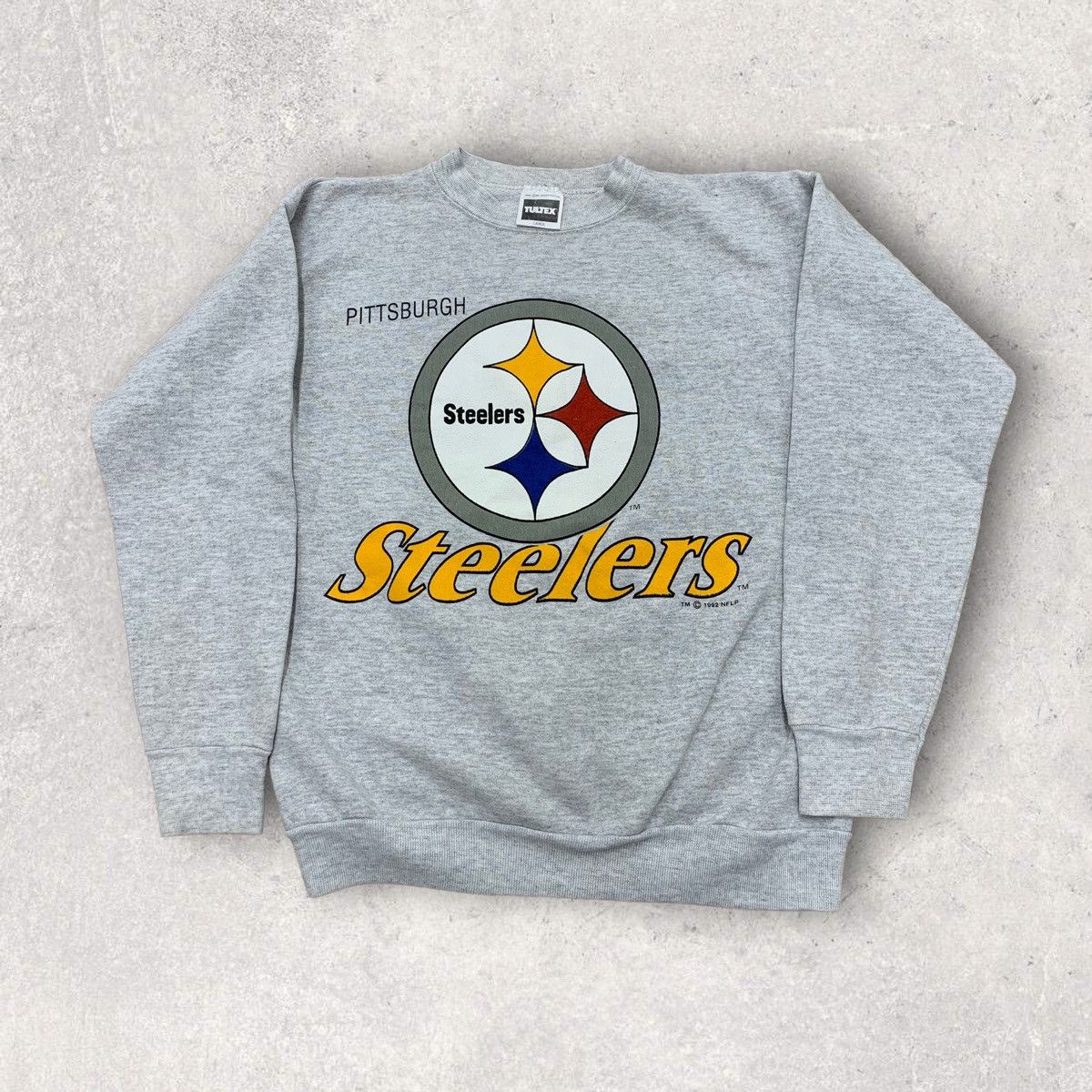 NFL × Tultex × Vintage Vintage Pittsburgh Steelers sweatshirt Size US L / EU 52-54 / 3 - 1 Thumbnail