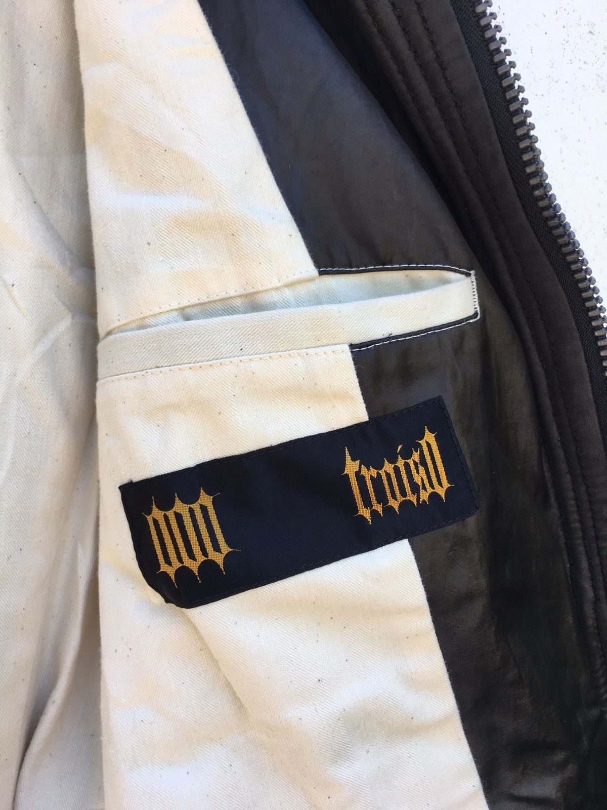 Japanese Brand Vintage troiso.co.ltd PUNK DESIGN Leather Jacket Size US L / EU 52-54 / 3 - 13 Thumbnail