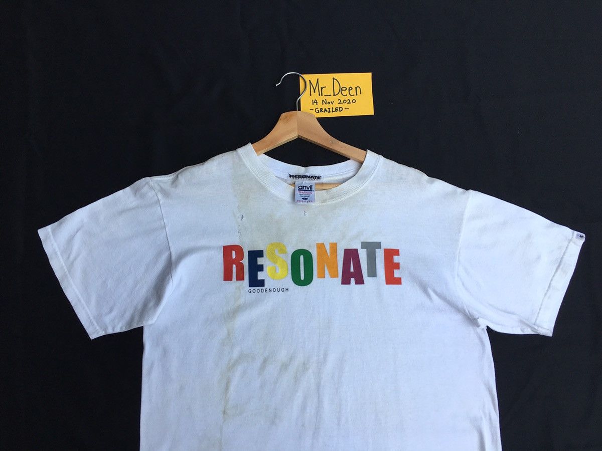 Good Enough Vintage Vtg 90s Good Enough Japanese Brand Resonate Tshirt Size US L / EU 52-54 / 3 - 5 Thumbnail