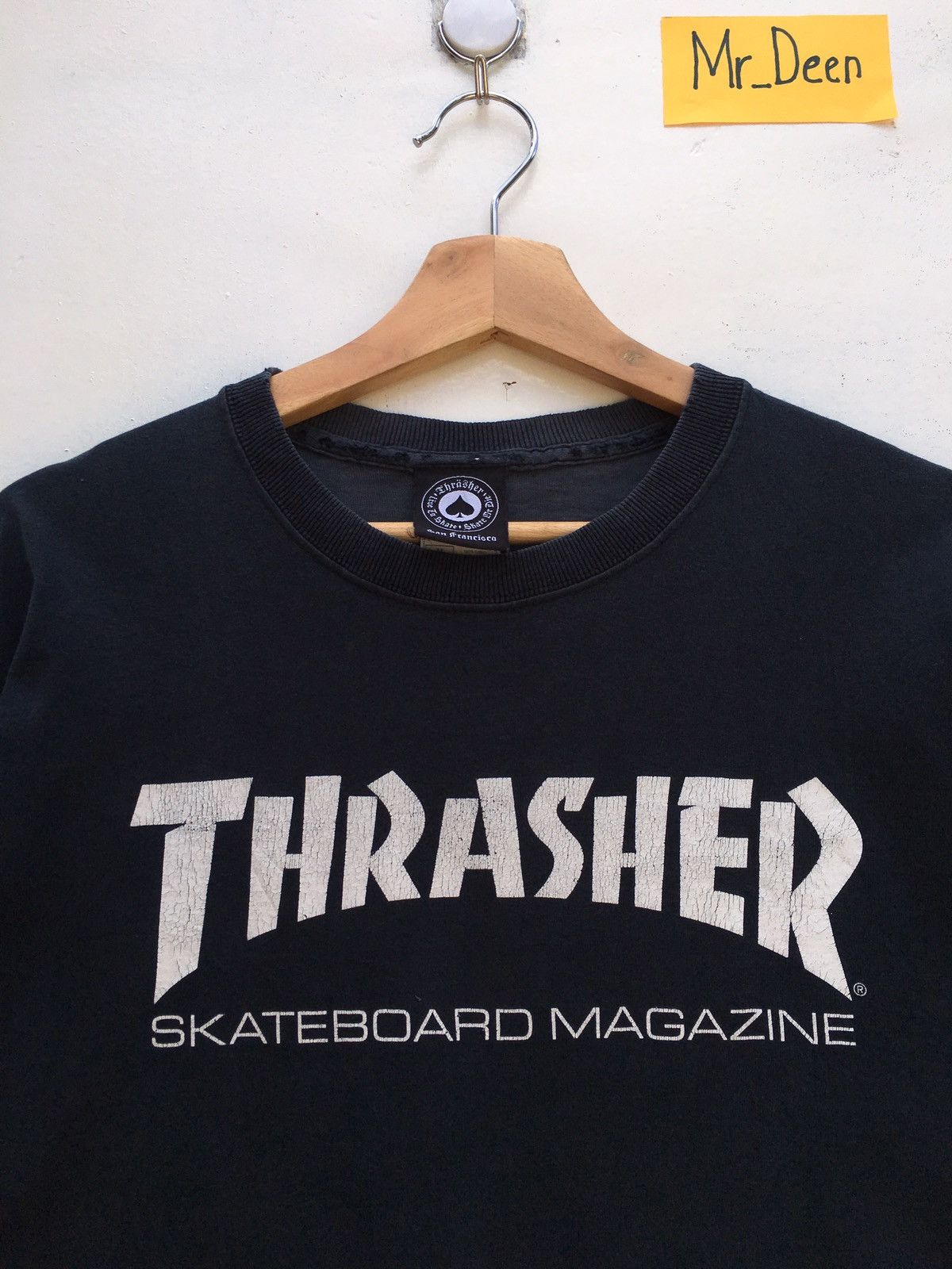 Thrasher Vintage 90 THRASHER Tshirt Skateboard Shirt Pushed Skate Size US M / EU 48-50 / 2 - 1 Thumbnail