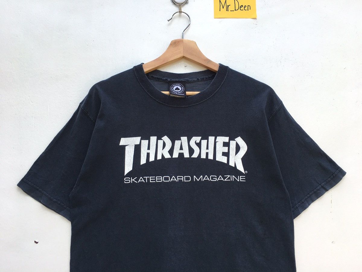 Thrasher Vintage 90 THRASHER Tshirt Skateboard Shirt Pushed Skate Size US M / EU 48-50 / 2 - 5 Thumbnail