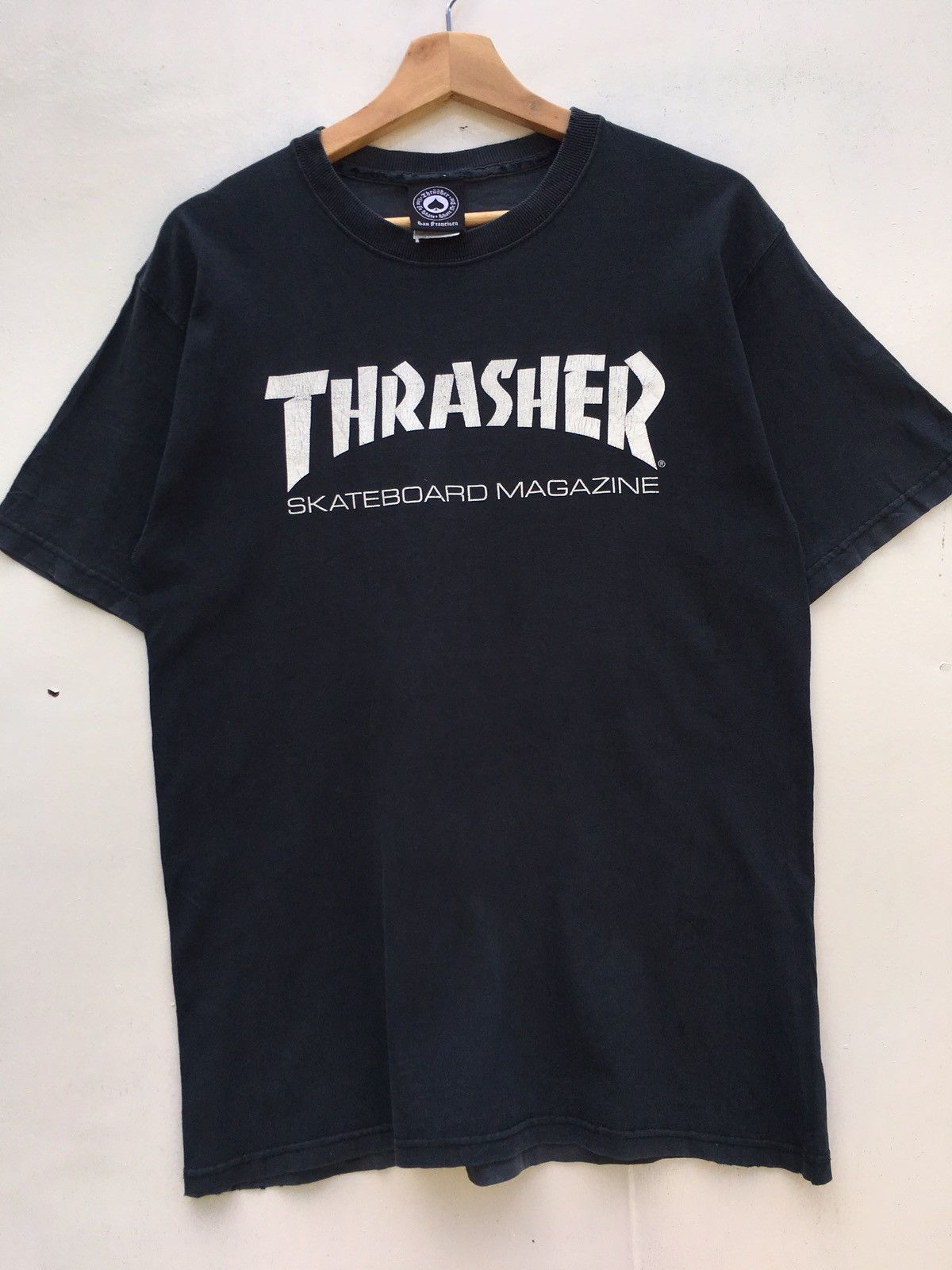 Thrasher Vintage 90 THRASHER Tshirt Skateboard Shirt Pushed Skate Size US M / EU 48-50 / 2 - 2 Thumbnail