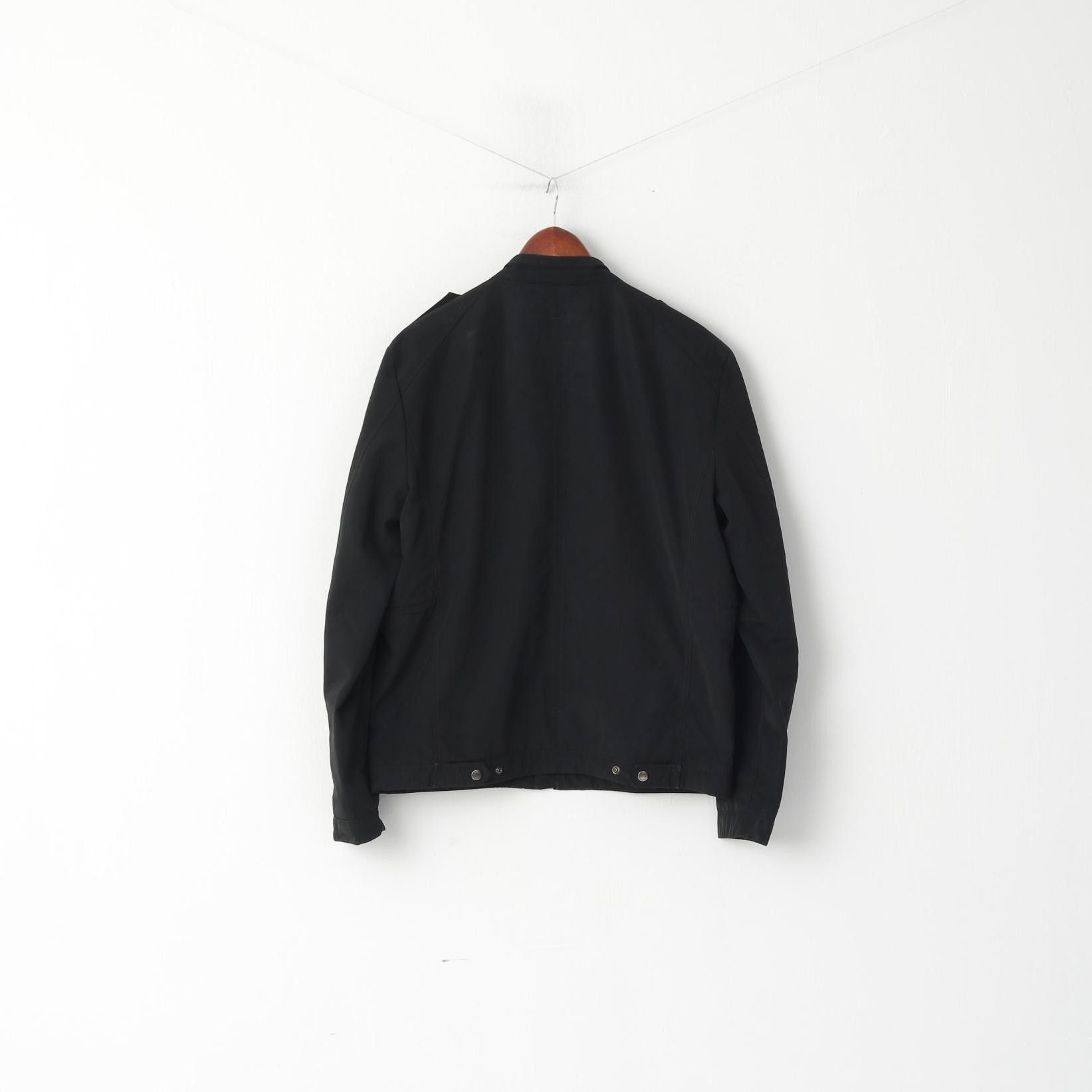 Hugo Boss Hugo Boss Men 52 42R M Jacket Black Shiny Classic 0674 Size US M / EU 48-50 / 2 - 8 Thumbnail
