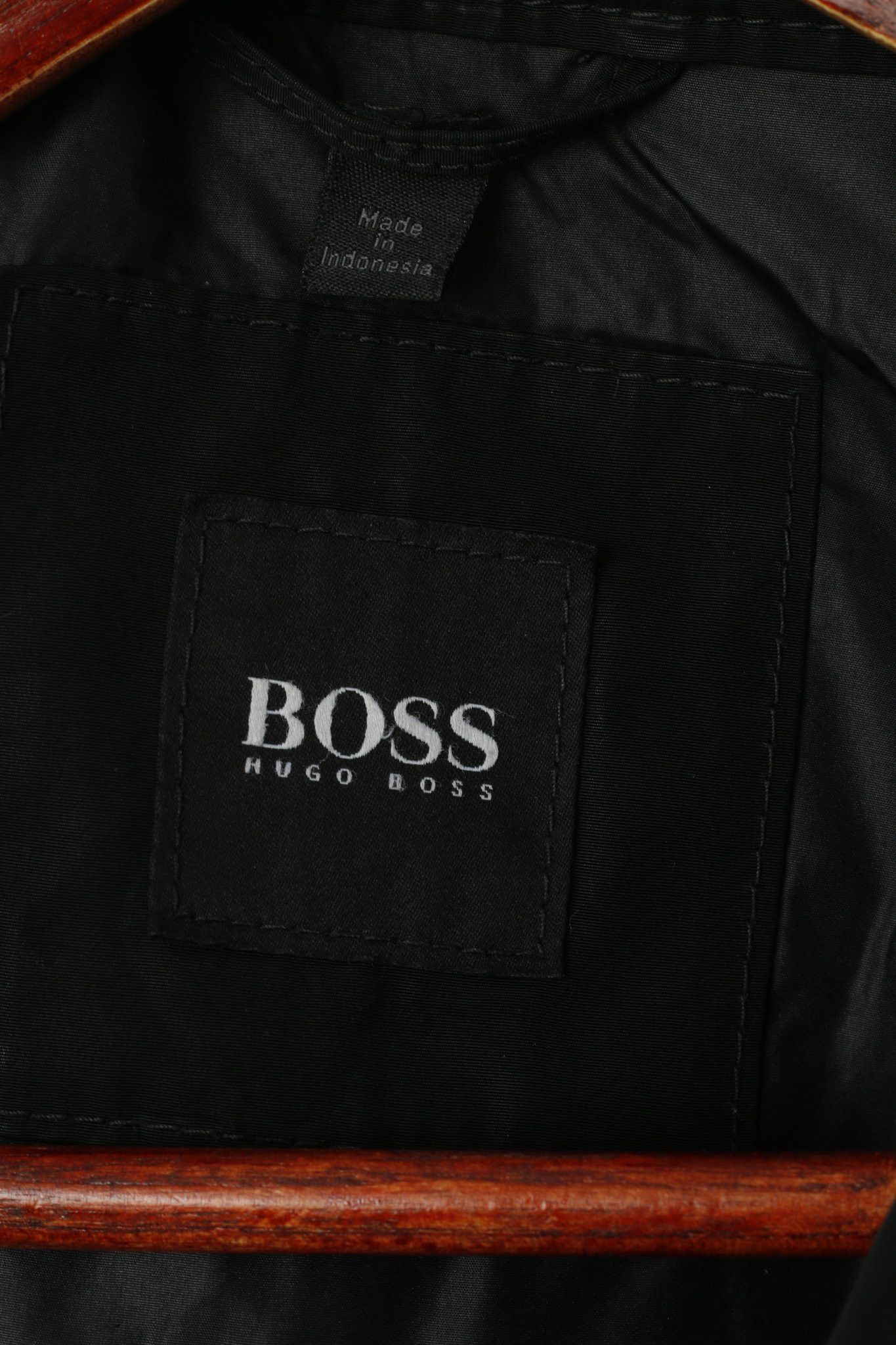 Hugo Boss Hugo Boss Men 52 42R M Jacket Black Shiny Classic 0674 Size US M / EU 48-50 / 2 - 4 Thumbnail