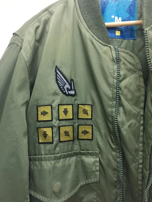 Devilock Rare Devilock Japanese Brand Natural Future Bomber Jacket Size US M / EU 48-50 / 2 - 14 Thumbnail