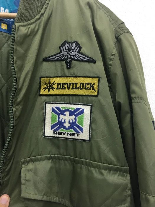 Devilock Rare Devilock Japanese Brand Natural Future Bomber Jacket Size US M / EU 48-50 / 2 - 13 Thumbnail