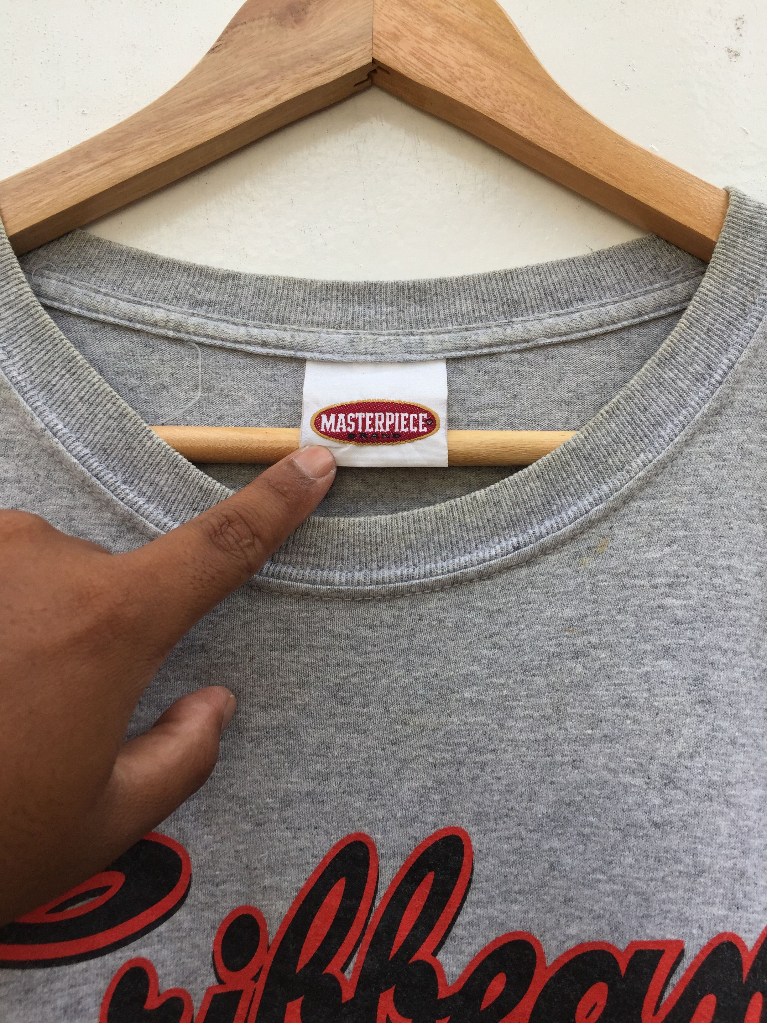 Japanese Brand Vintage 90s MASTERPIECE Japanese brand shirt Size US L / EU 52-54 / 3 - 7 Thumbnail