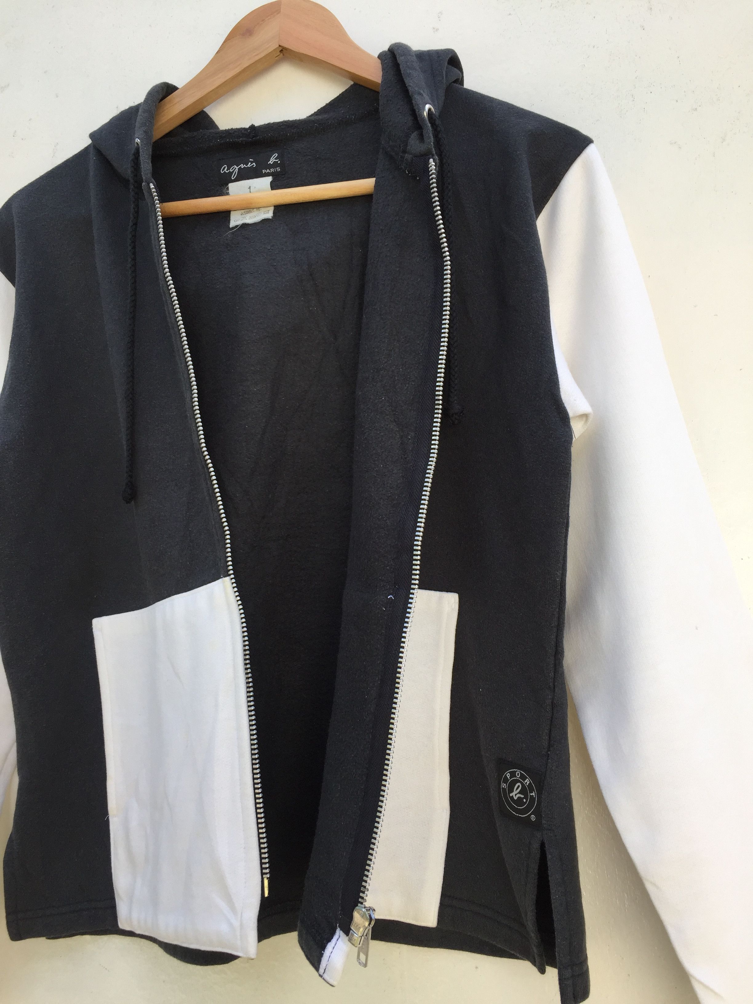 agnes b. AGNES.B SPORT FASHION DESIGNER HOODIE Size US S / EU 44-46 / 1 - 1 Thumbnail