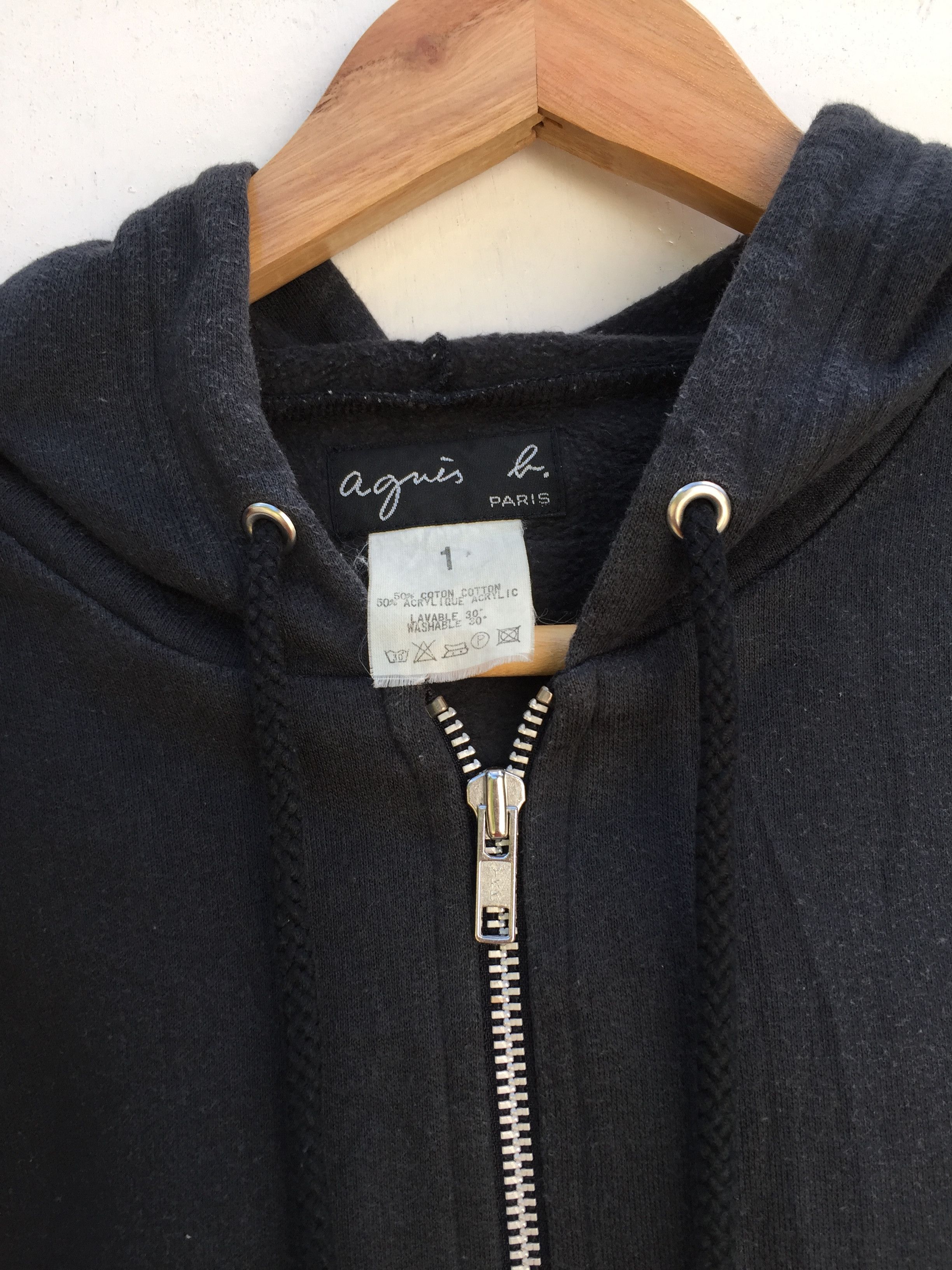 agnes b. AGNES.B SPORT FASHION DESIGNER HOODIE Size US S / EU 44-46 / 1 - 9 Thumbnail