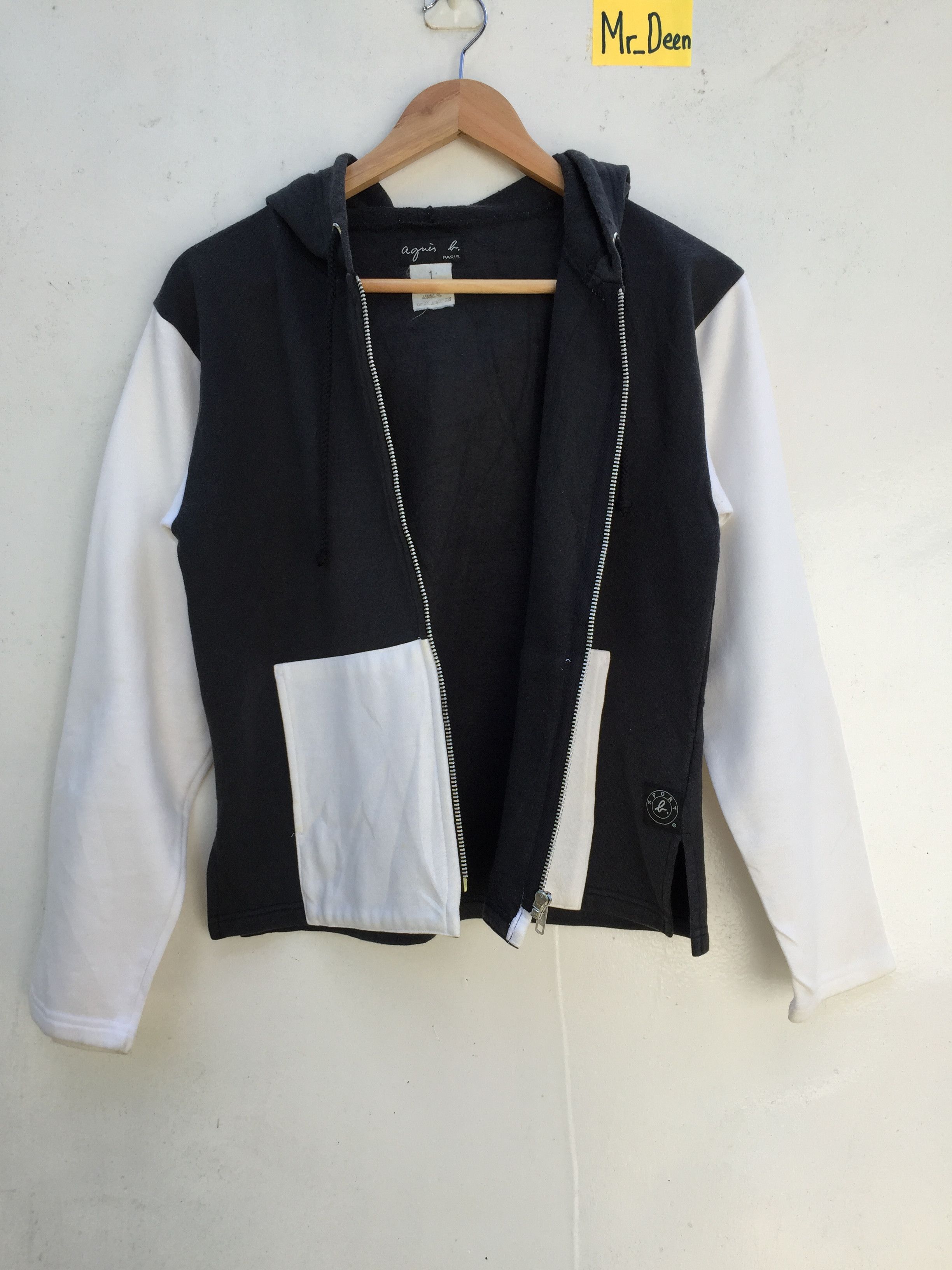 agnes b. AGNES.B SPORT FASHION DESIGNER HOODIE Size US S / EU 44-46 / 1 - 15 Thumbnail