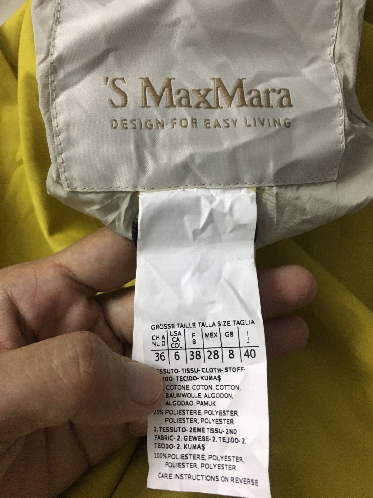 Max Mara Max Mara Light Jacket With Belt Strap Size S / US 4 / IT 40 - 17 Thumbnail