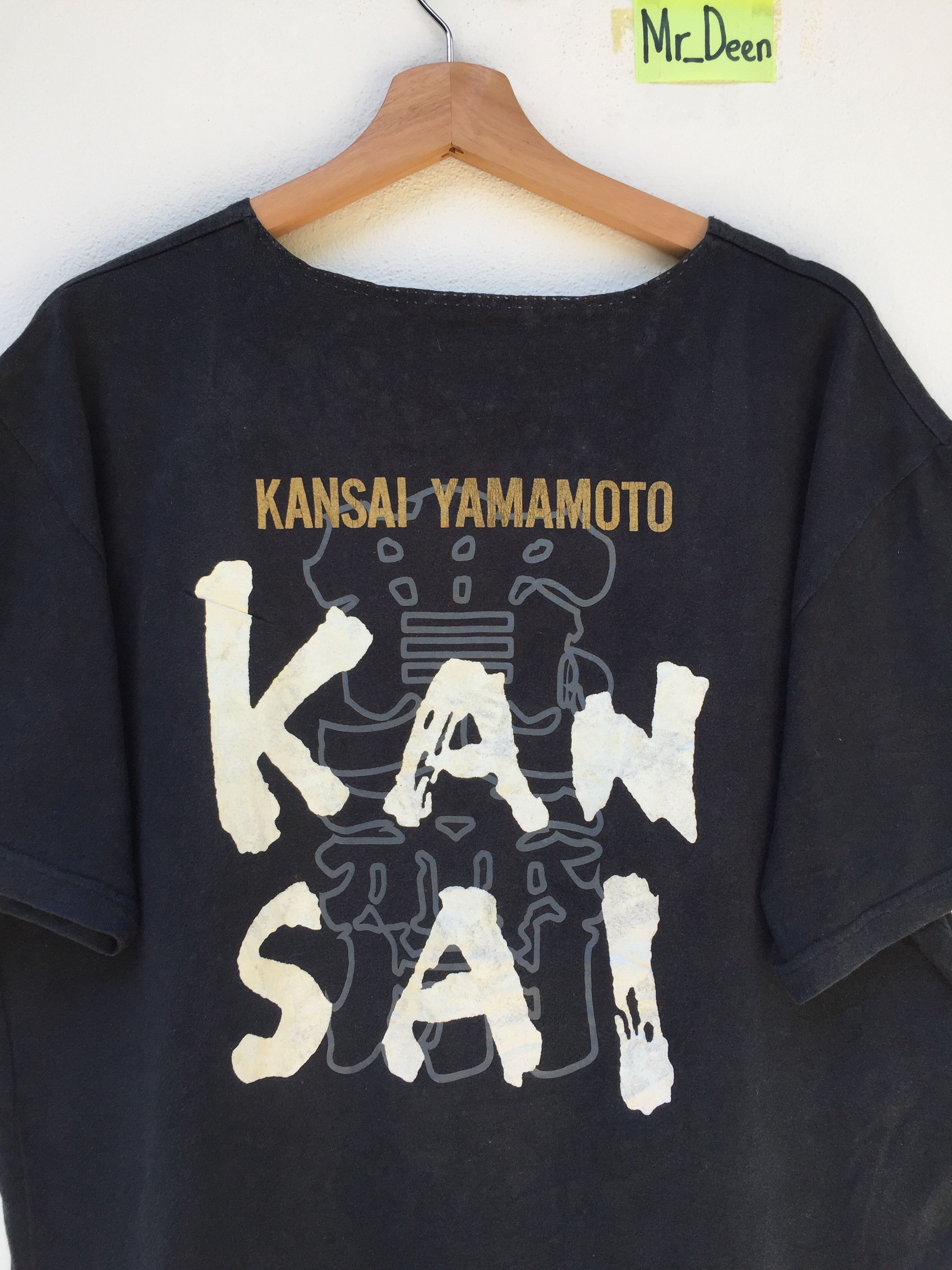 Kansai Yamamoto Vtg Kansai Man by Kansai Yamamoto Spellout TShirt Size US M / EU 48-50 / 2 - 5 Thumbnail