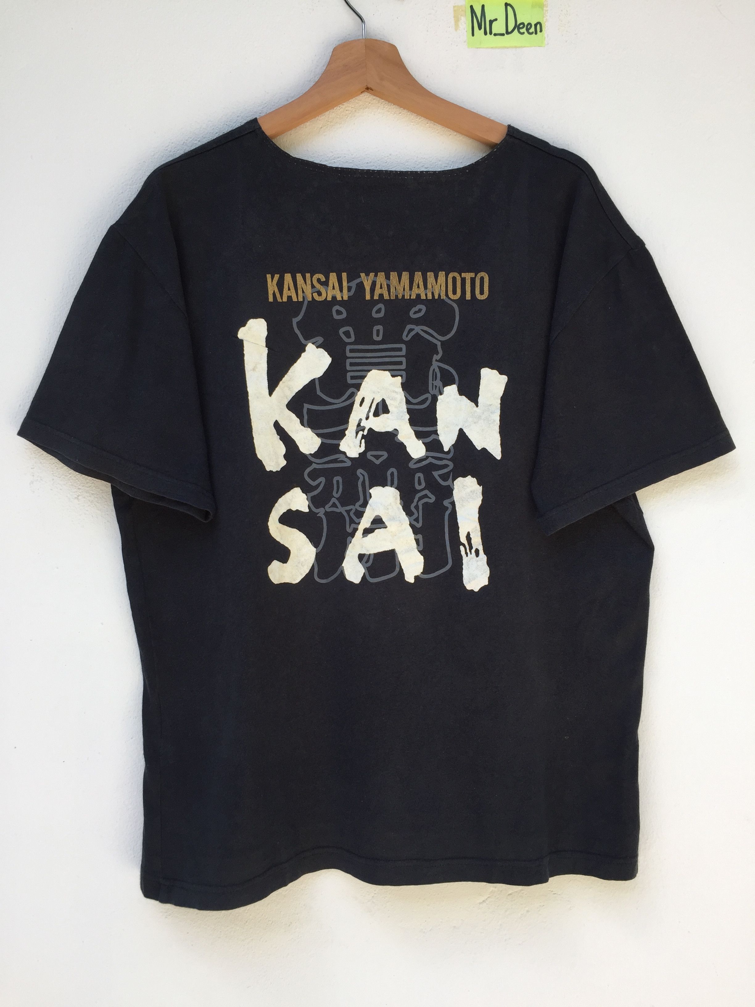 Kansai Yamamoto Vtg Kansai Man by Kansai Yamamoto Spellout TShirt Size US M / EU 48-50 / 2 - 1 Thumbnail