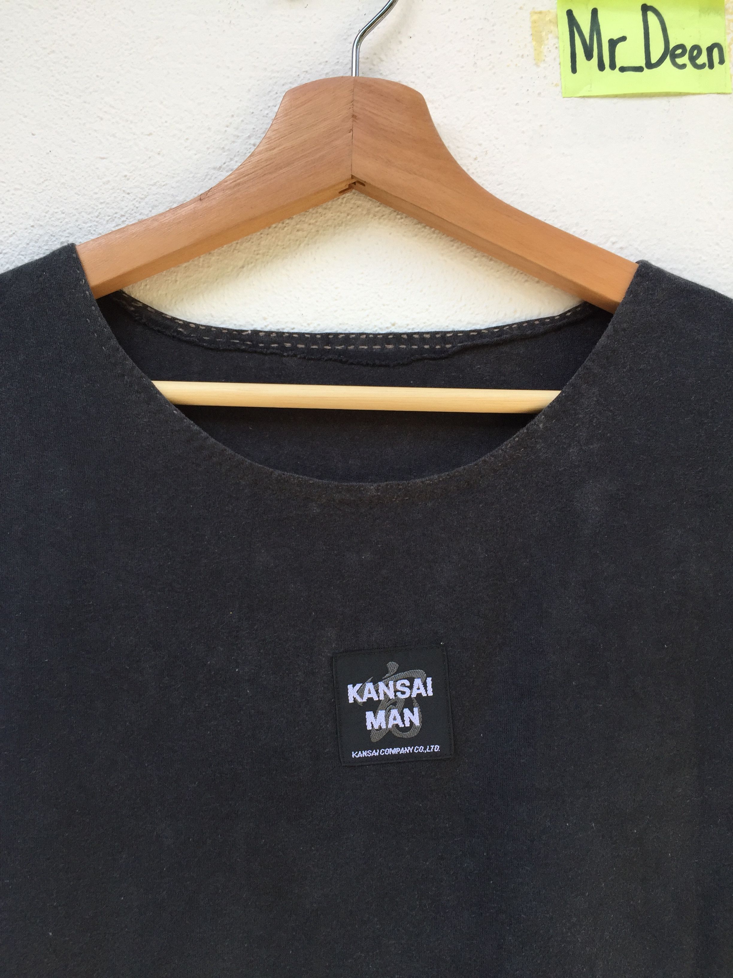 Kansai Yamamoto Vtg Kansai Man by Kansai Yamamoto Spellout TShirt Size US M / EU 48-50 / 2 - 11 Thumbnail