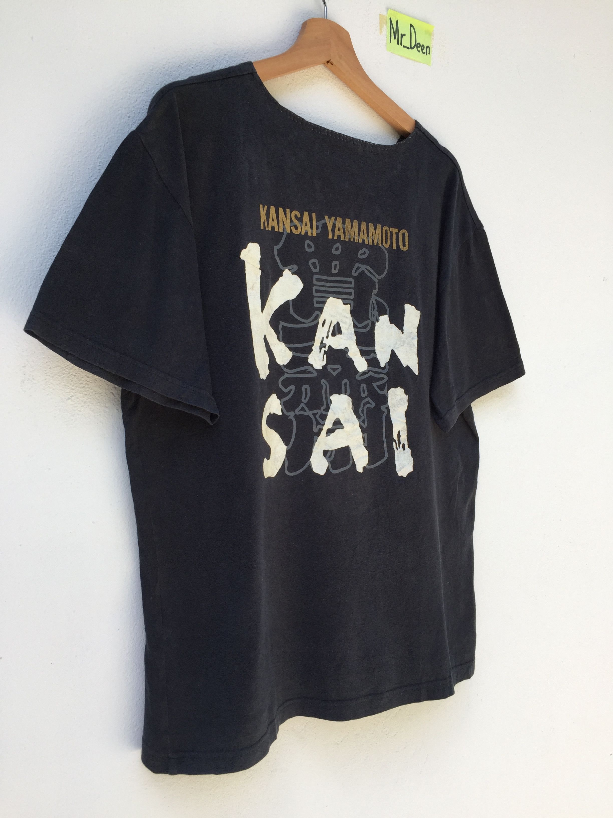 Kansai Yamamoto Vtg Kansai Man by Kansai Yamamoto Spellout TShirt Size US M / EU 48-50 / 2 - 2 Thumbnail