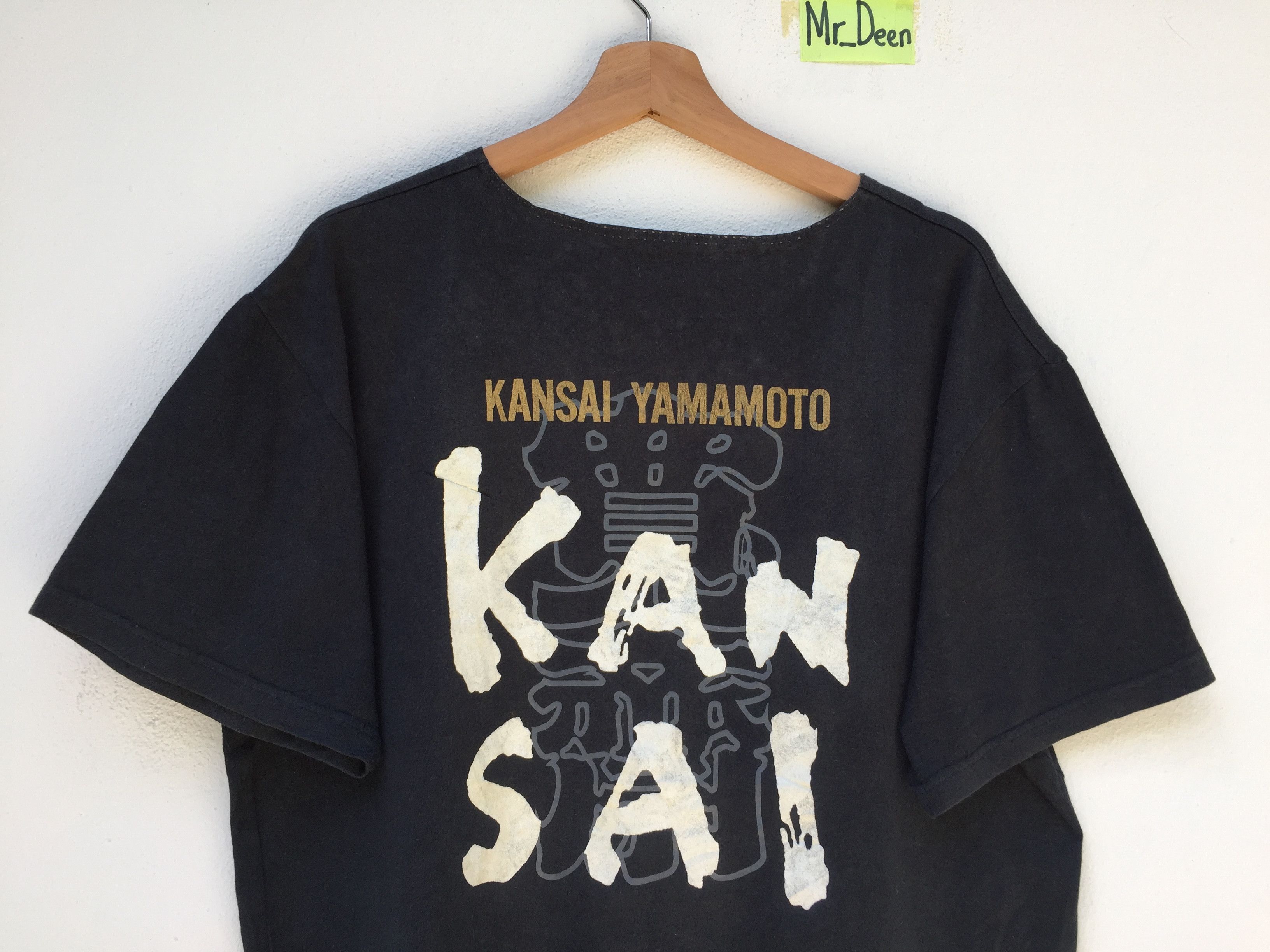 Kansai Yamamoto Vtg Kansai Man by Kansai Yamamoto Spellout TShirt Size US M / EU 48-50 / 2 - 6 Thumbnail