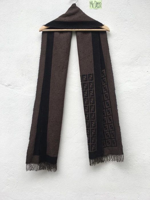 Fendi Authentic Fendi Long Muffler Size ONE SIZE - 11 Thumbnail