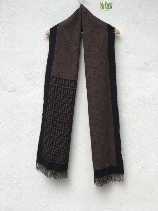Fendi Authentic Fendi Long Muffler Size ONE SIZE - 4 Thumbnail