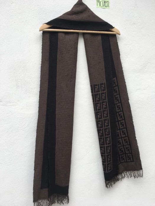 Fendi Authentic Fendi Long Muffler Size ONE SIZE - 5 Thumbnail