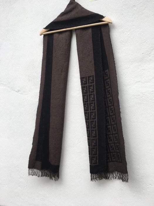 Fendi Authentic Fendi Long Muffler Size ONE SIZE - 13 Thumbnail