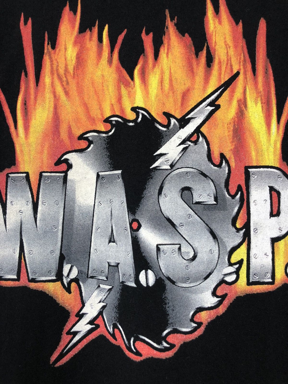 Band Tees × Vintage W.A.S.P. Tee size XL Size US XL / EU 56 / 4 - 4 Thumbnail