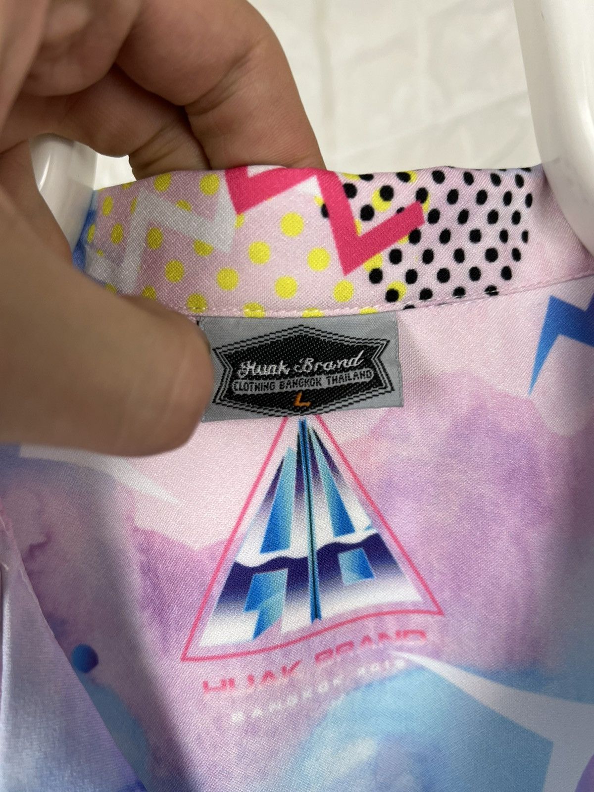 Other Retro style Color Shirt Y2K Size US L / EU 52-54 / 3 - 7 Thumbnail