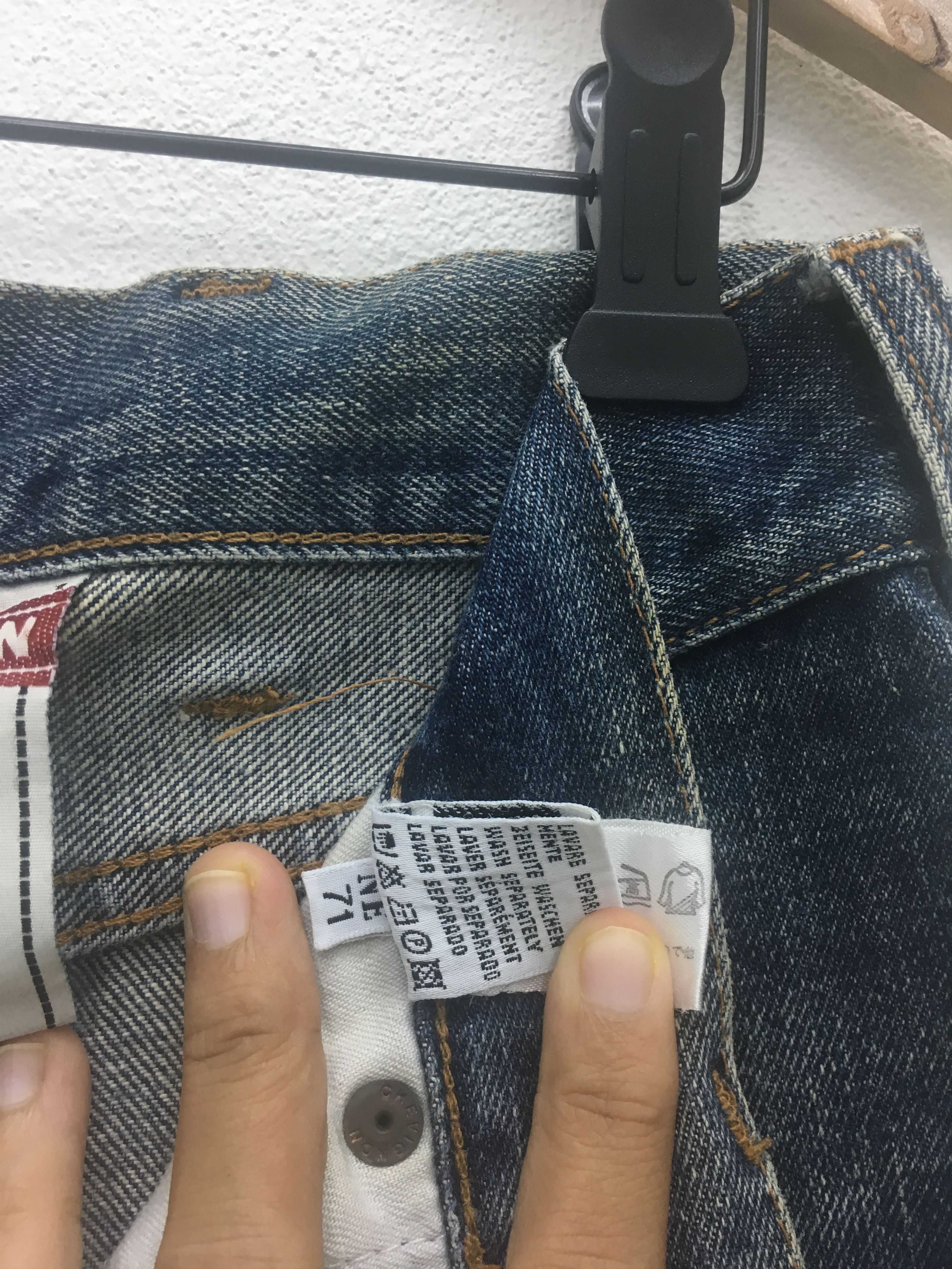 Chevignon RARE!! Vintage 90s Chevignon Japanese Brand Loose Cut Denim Size US 31 - 17 Thumbnail