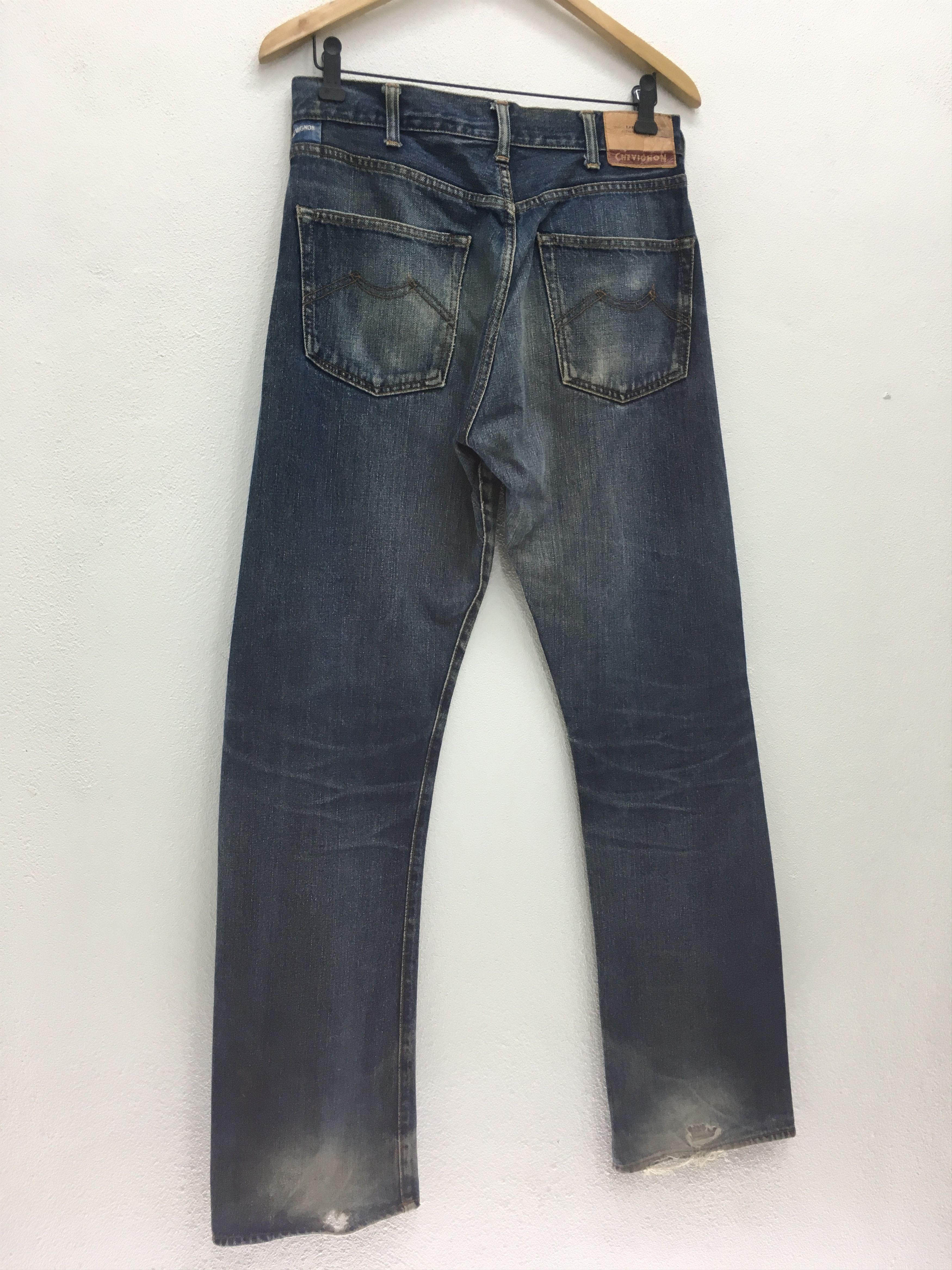 Chevignon RARE!! Vintage 90s Chevignon Japanese Brand Loose Cut Denim Size US 31 - 8 Thumbnail