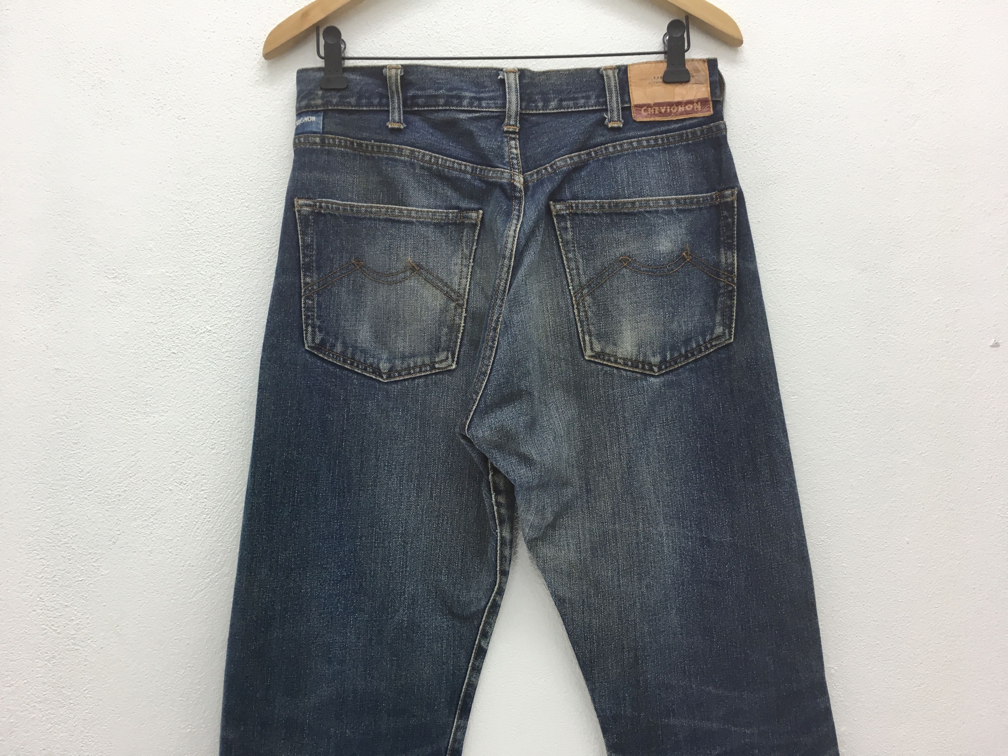 Chevignon RARE!! Vintage 90s Chevignon Japanese Brand Loose Cut Denim Size US 31 - 9 Thumbnail