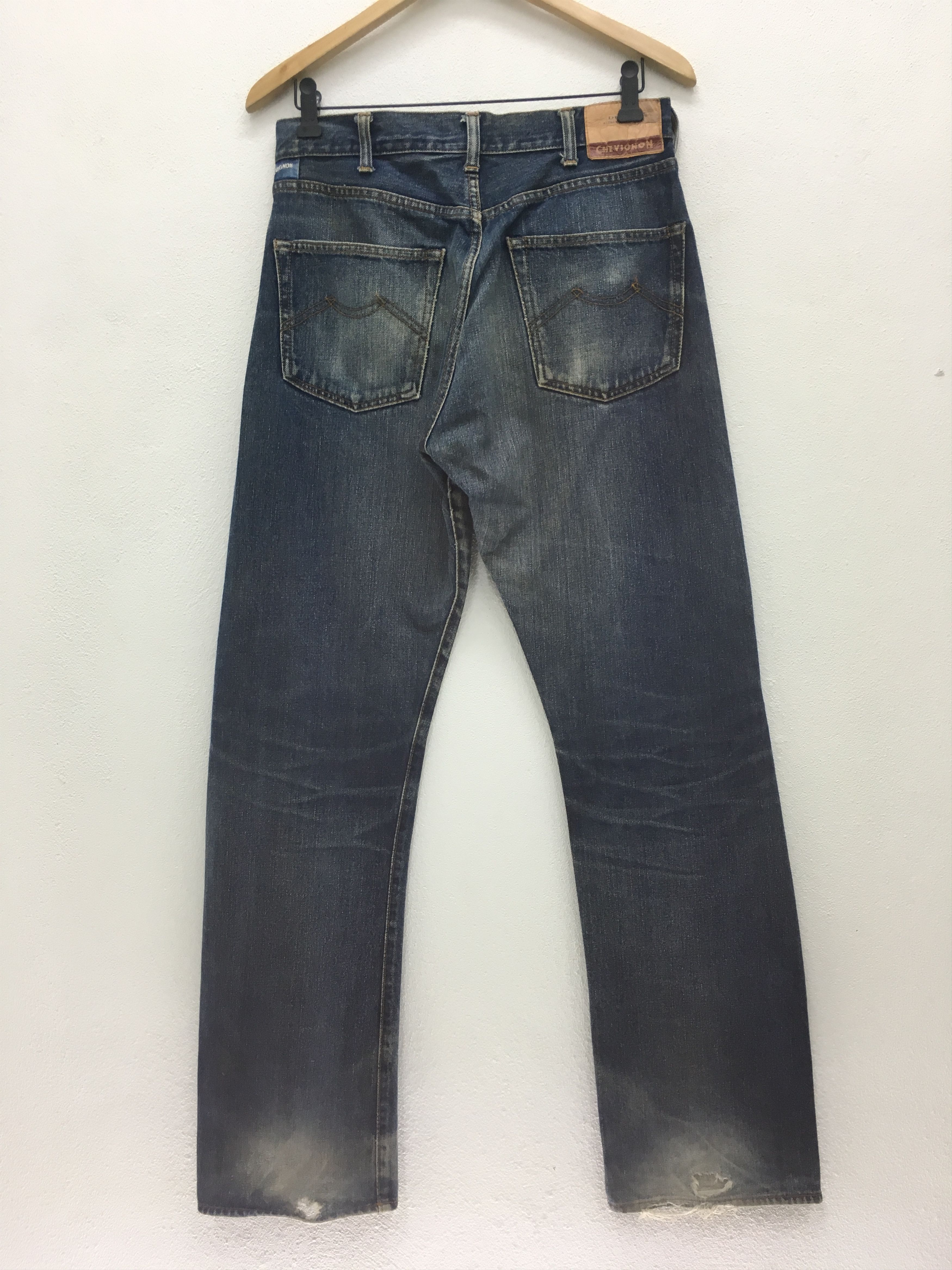 Chevignon RARE!! Vintage 90s Chevignon Japanese Brand Loose Cut Denim Size US 31 - 6 Thumbnail