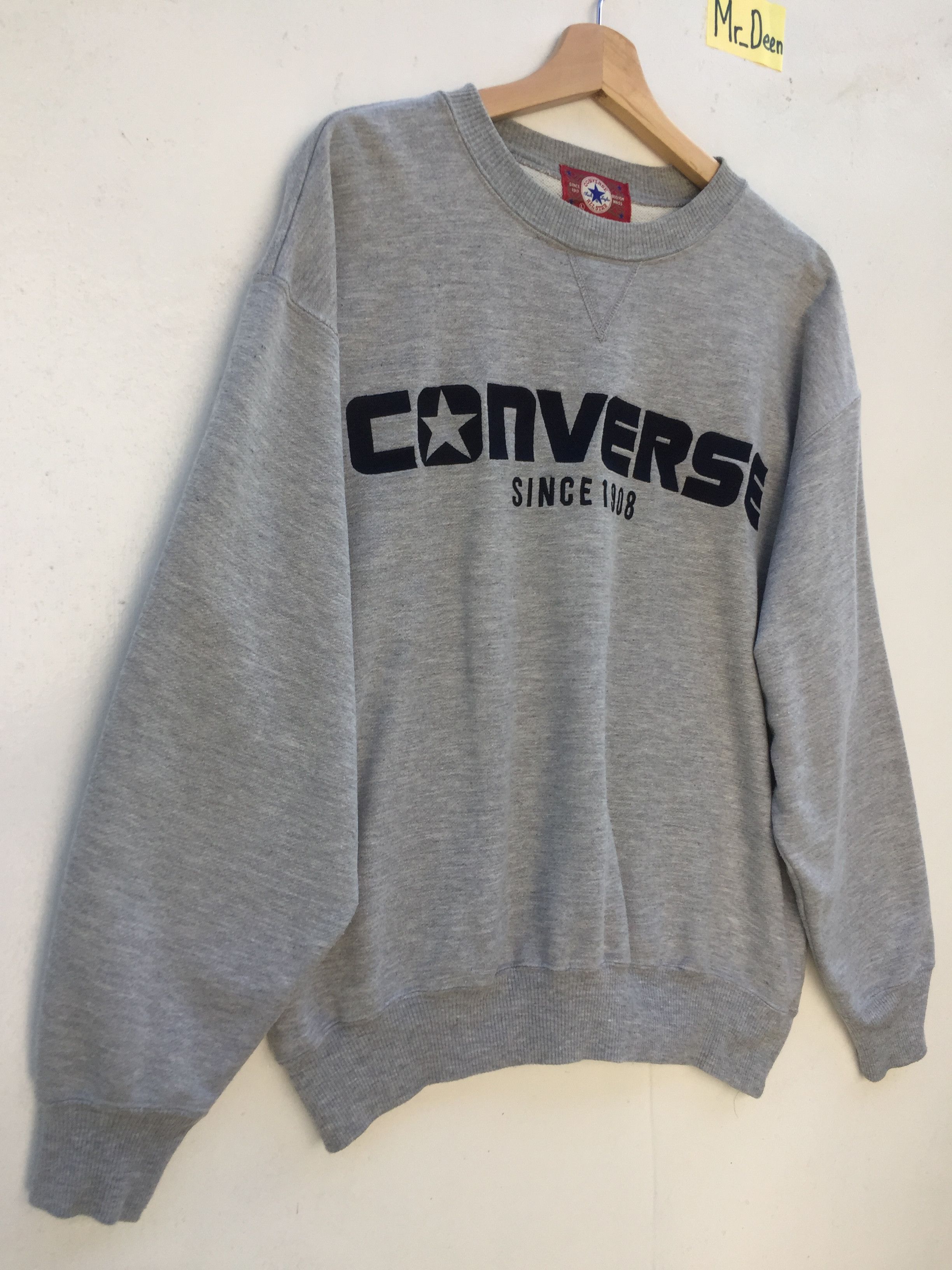 Converse Vintage 90's Converse sweatshirt Big logo spellout Size L Size US L / EU 52-54 / 3 - 2 Thumbnail